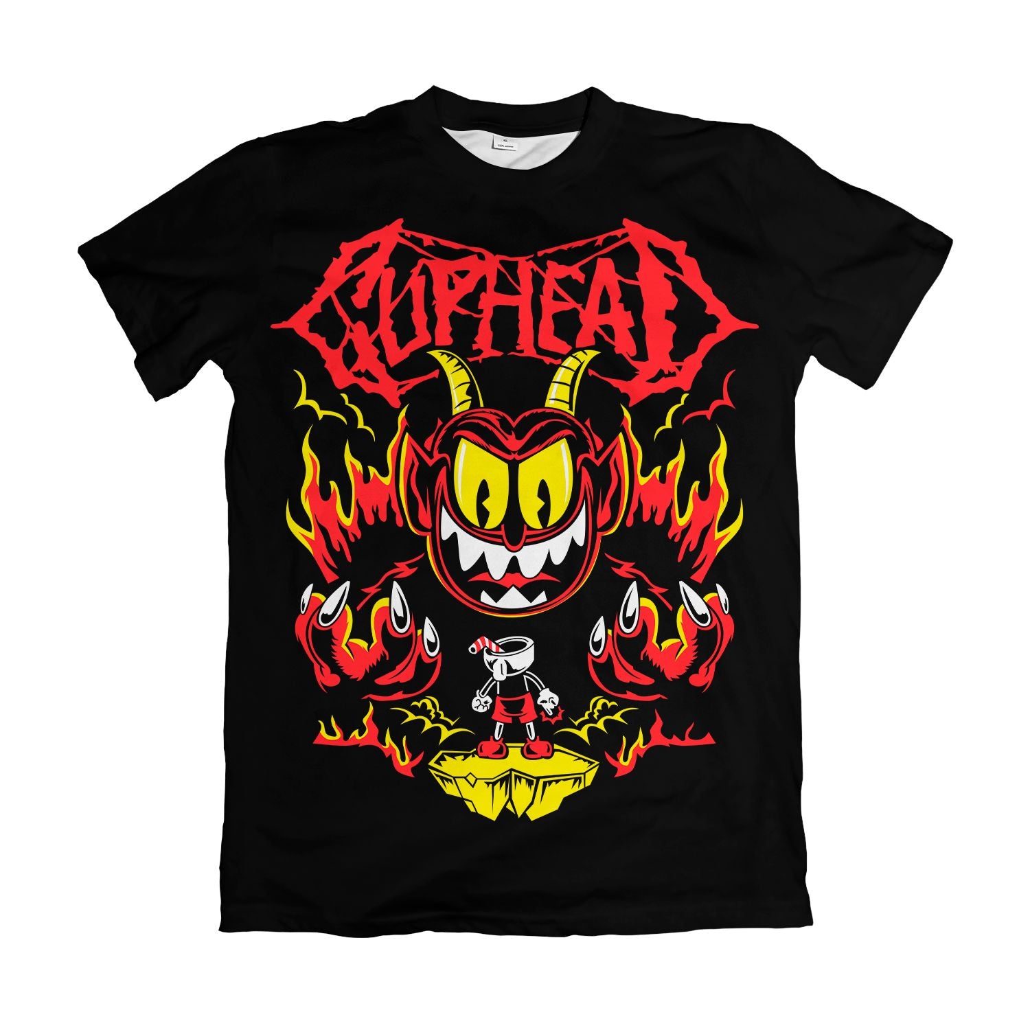 Camiseta Cuphead – Dry-Fit Premium Unissex | Swit Store