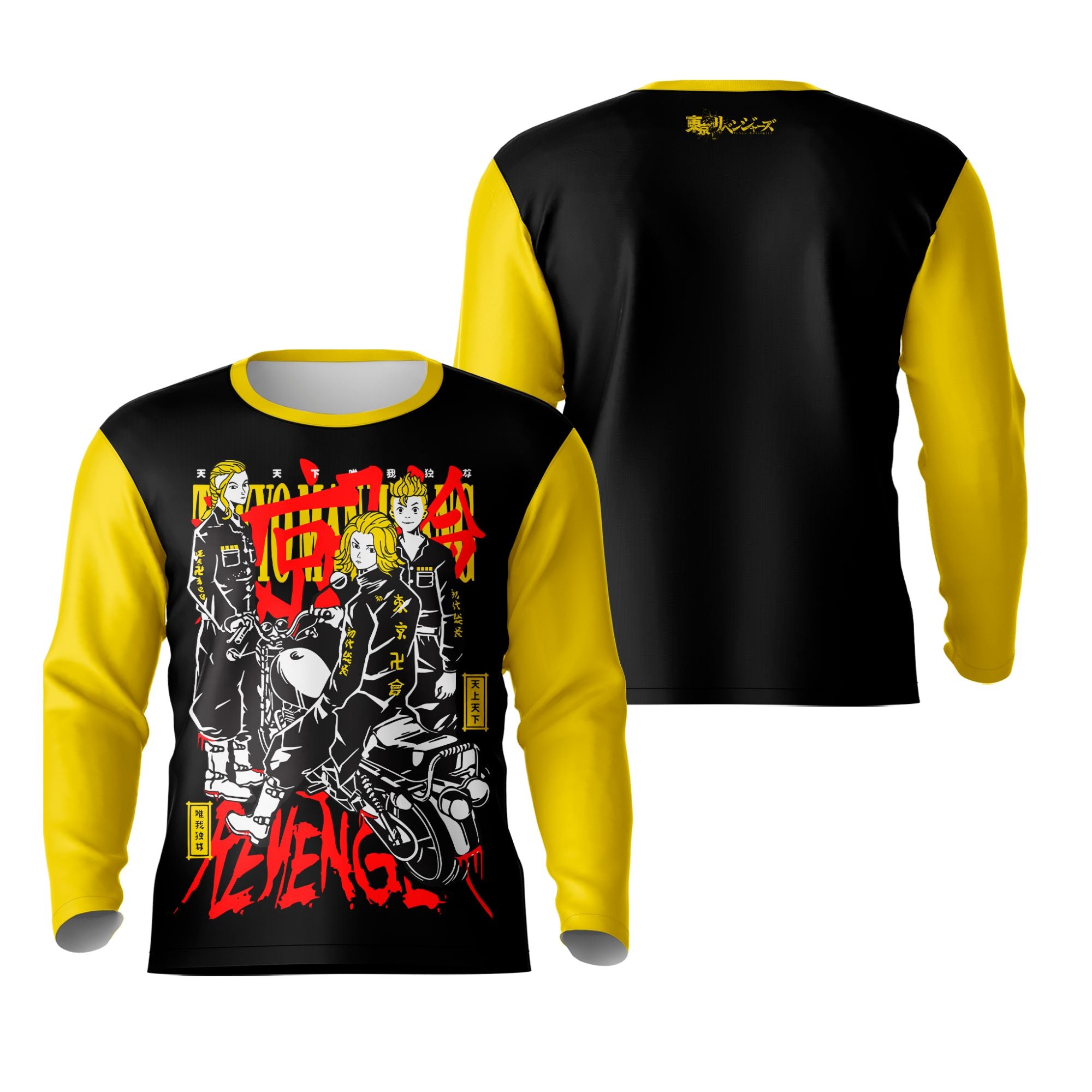 Camiseta Manga Longa Tokyo Revengers – Dry-Fit Premium Unissex | Swit Store