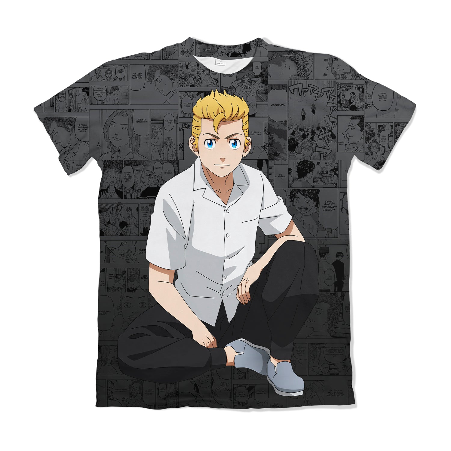 Camiseta Tokyo Revengers Takemichi Hanagaki – Dry-Fit Premium Unissex | Swit Store