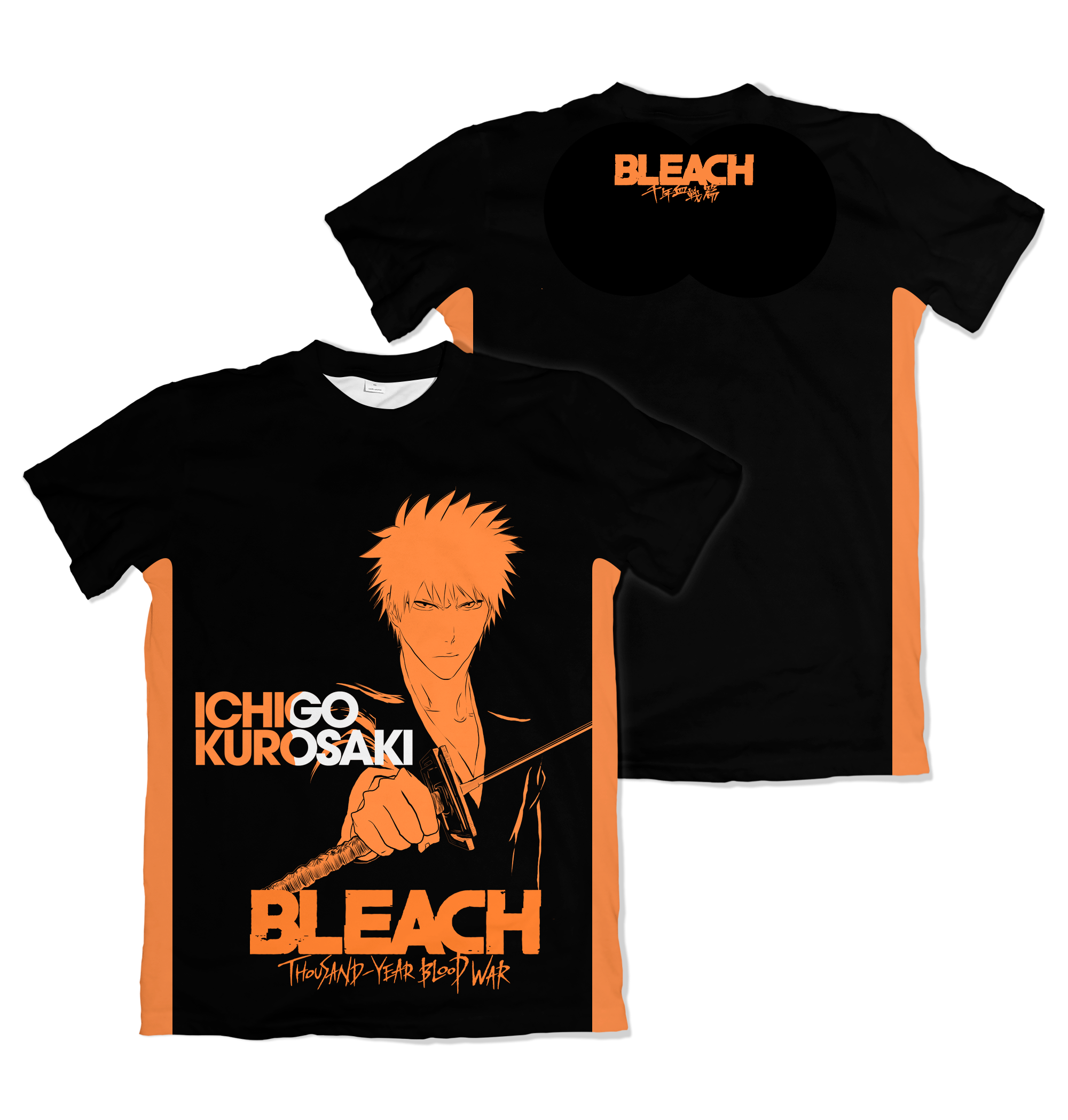 Camisa Shiniagmi - Ich Laranja e Preta