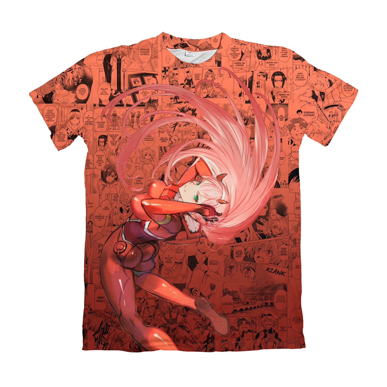 Camiseta Darling In The Franxx Modelo – Dry-Fit Premium Unissex | Swit Store