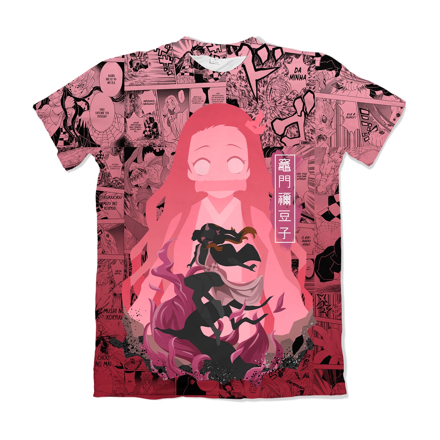 Camiseta Kimetsu No Yaiba Nezuko – Dry-Fit Premium Unissex | Swit Store