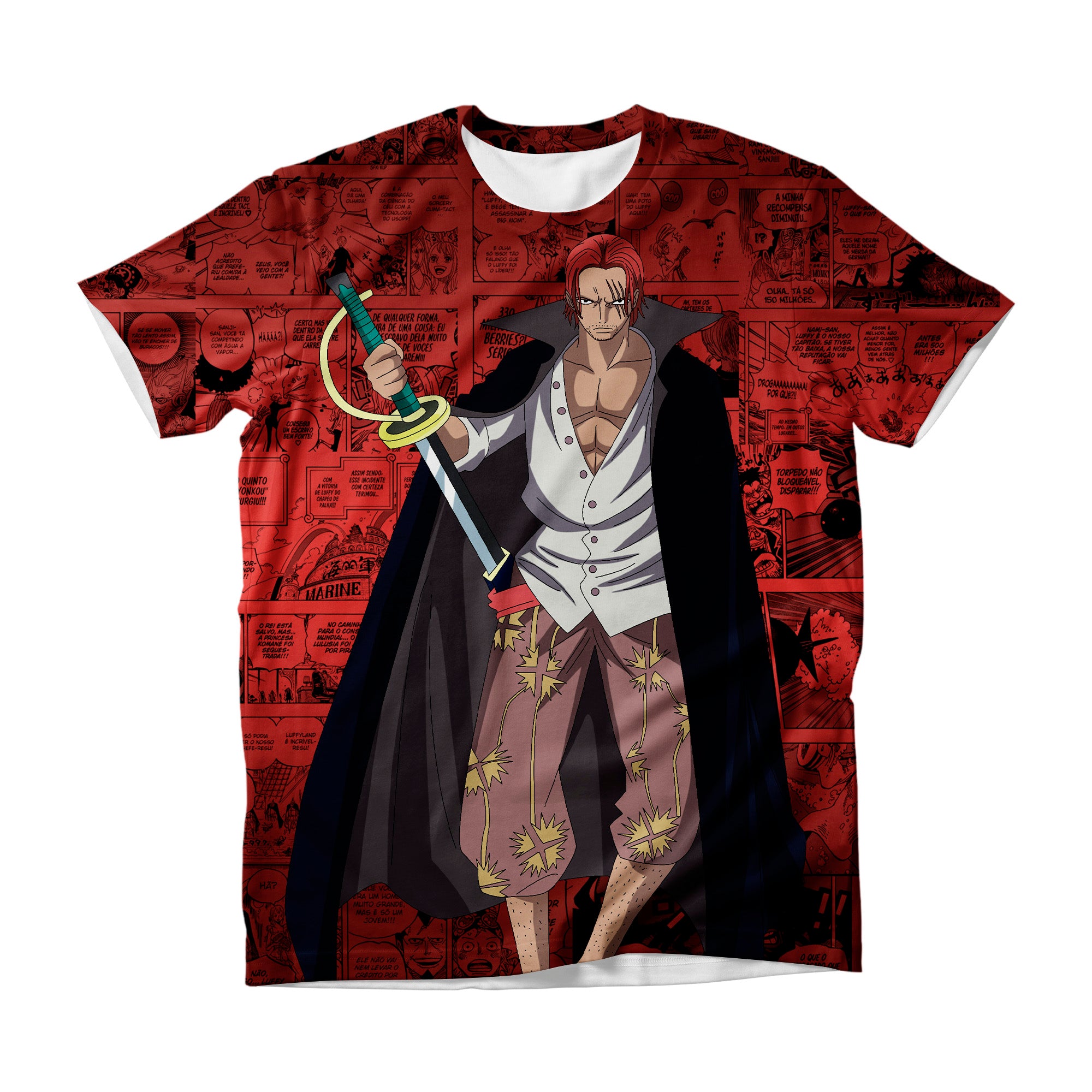 Camiseta One Piece Shanks – Dry-Fit Premium Unissex | Swit Store