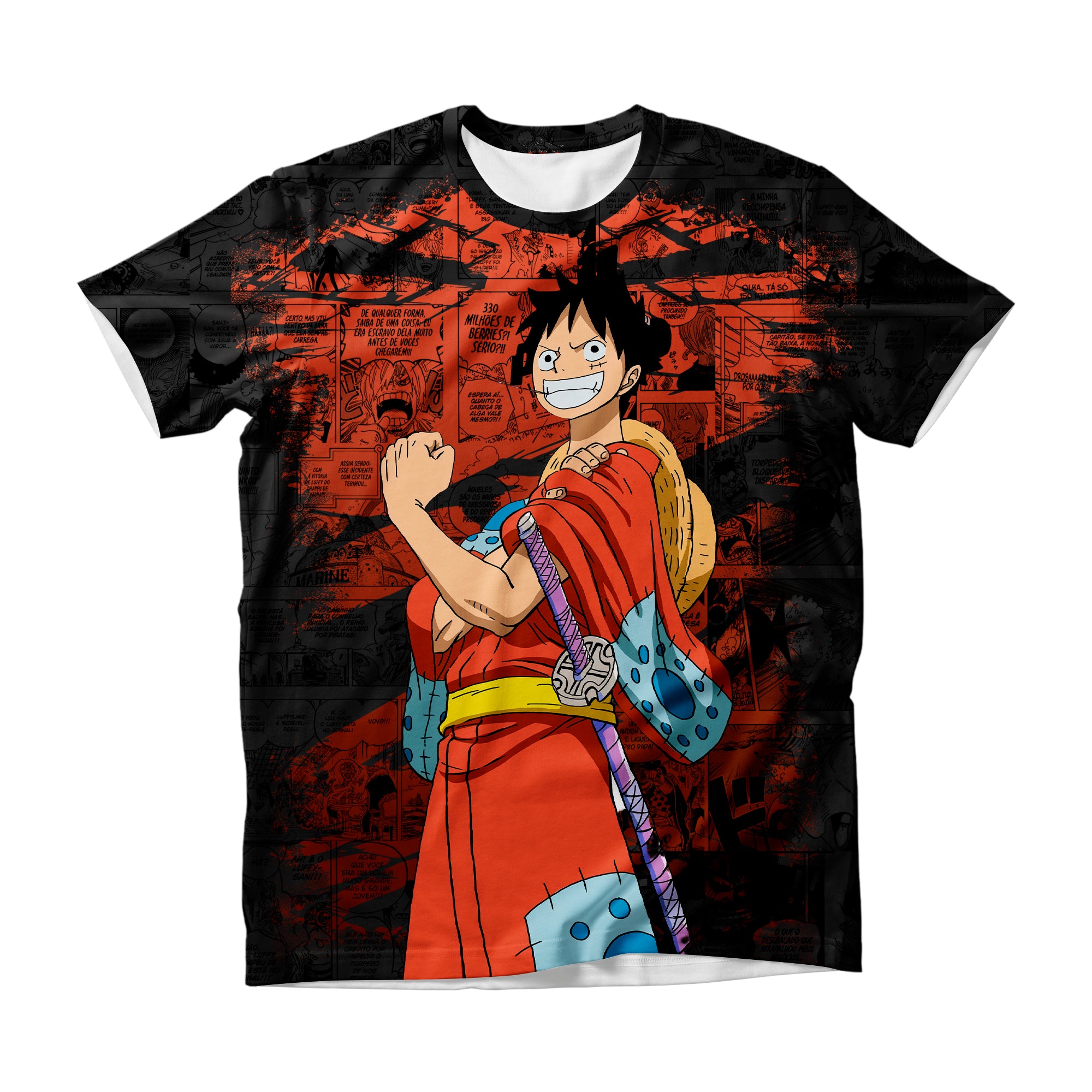 Camiseta One Piece Luffy – Dry-Fit Premium Unissex | Swit Store