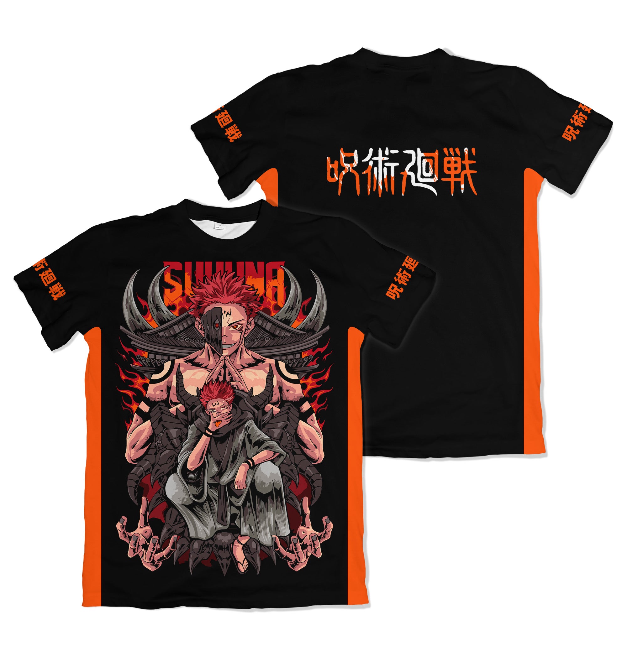 Camiseta Jujutsu Kaizen Sukuna – Dry-Fit Premium Unissex | Swit Store