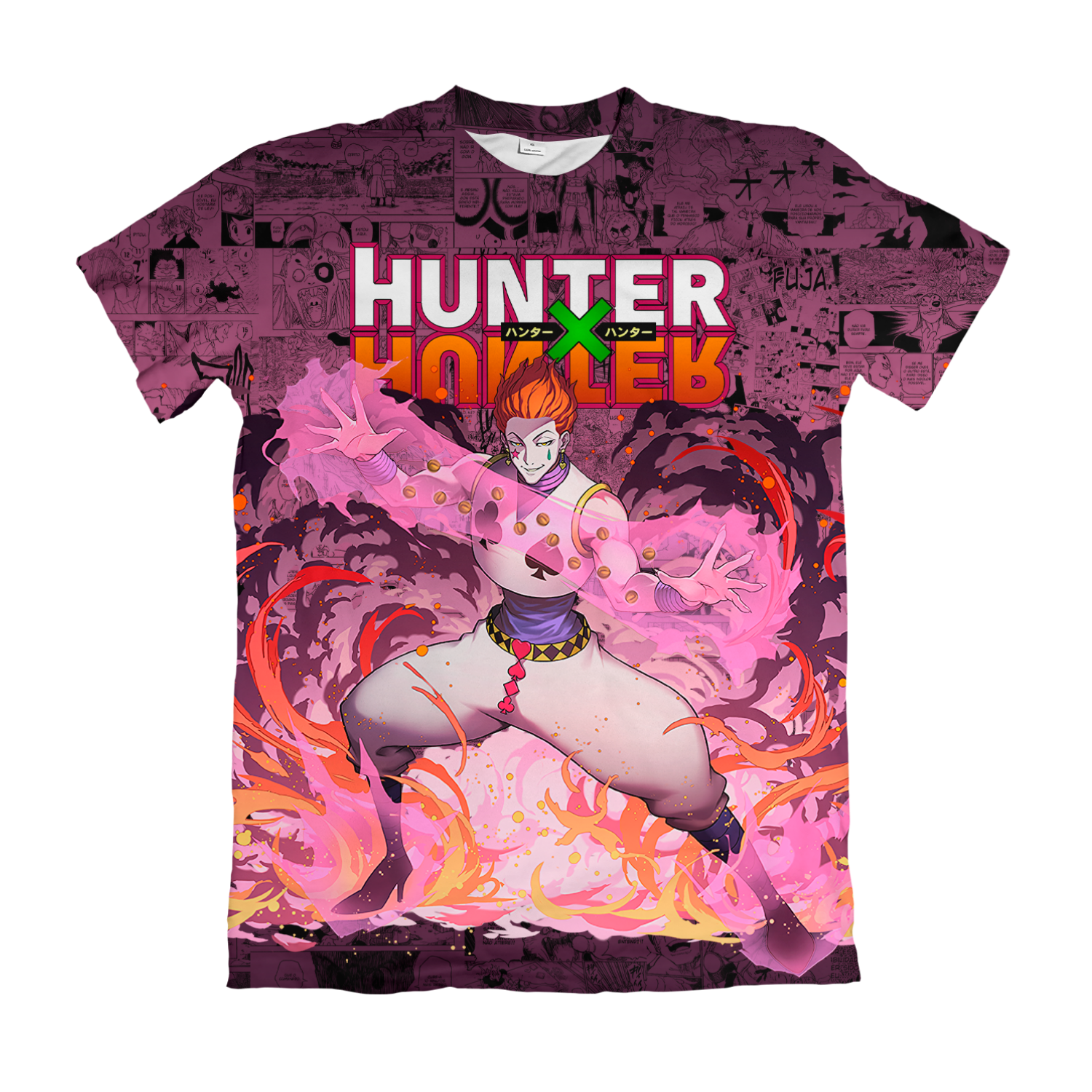 Camiseta Hunter X Hunter Hisoka – Dry-Fit Premium Unissex | Swit Store
