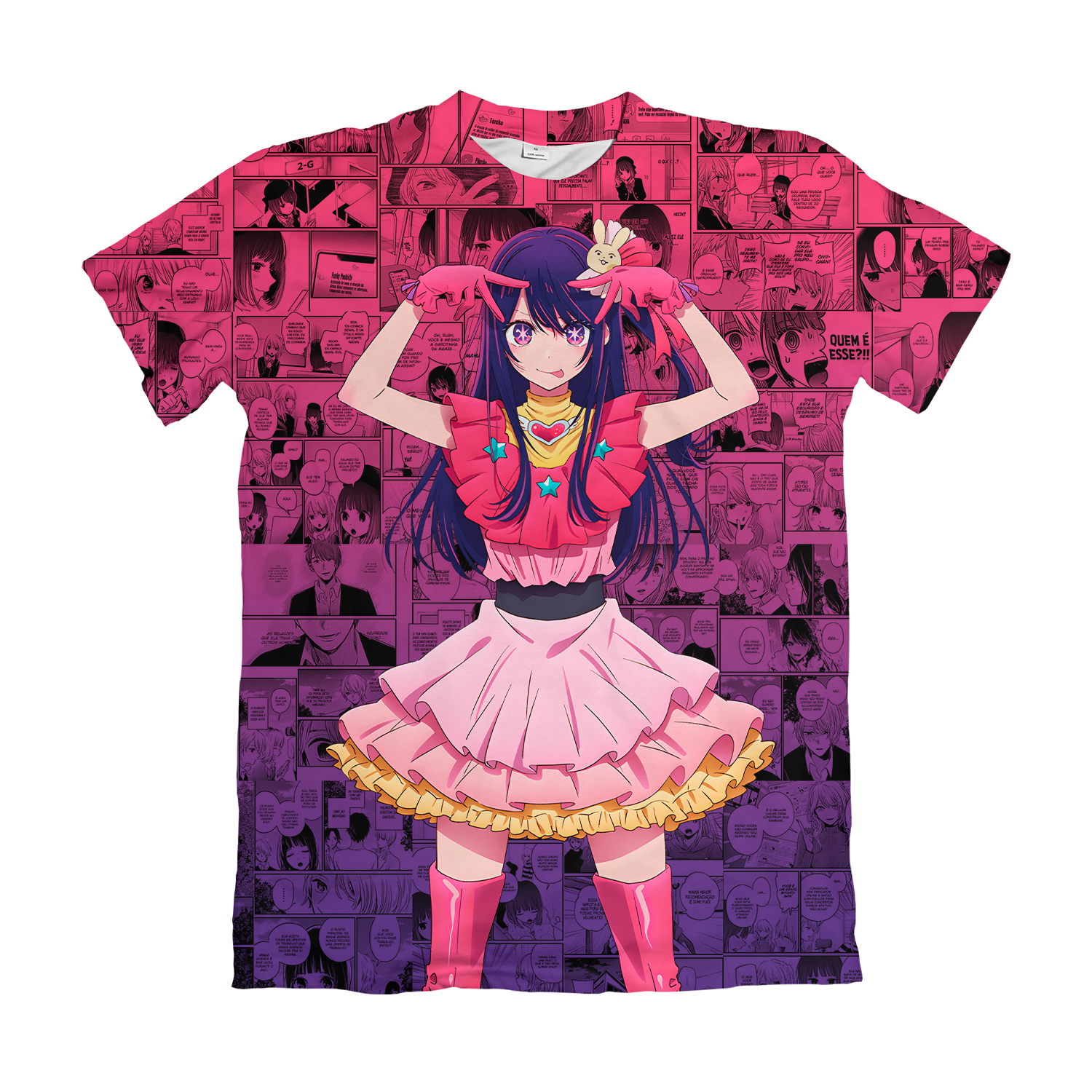 Camiseta Oshi No Ko Modelo – Dry-Fit Premium Unissex | Swit Store