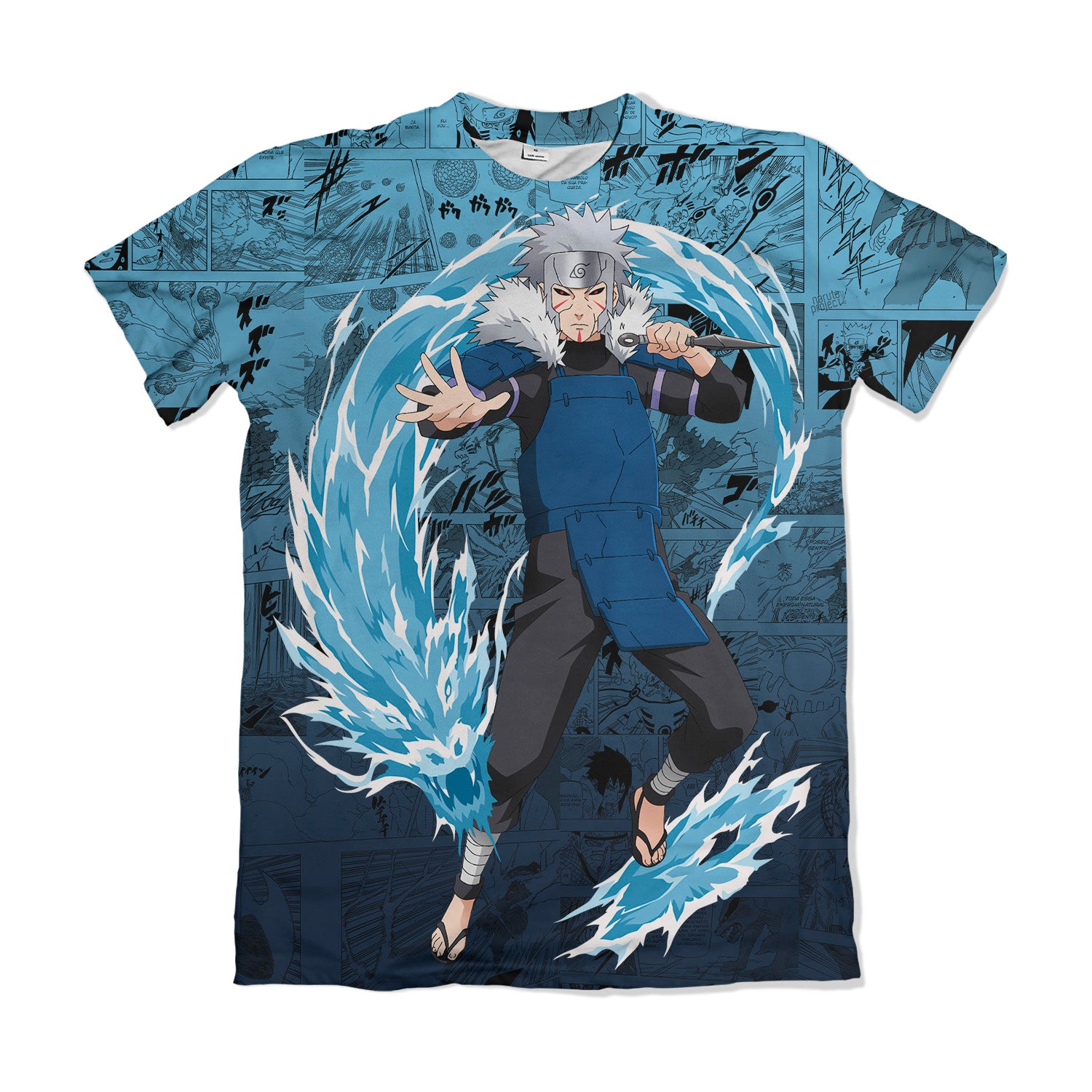 Camiseta Naruto Tobirama – Dry-Fit Premium Unissex | Swit Store