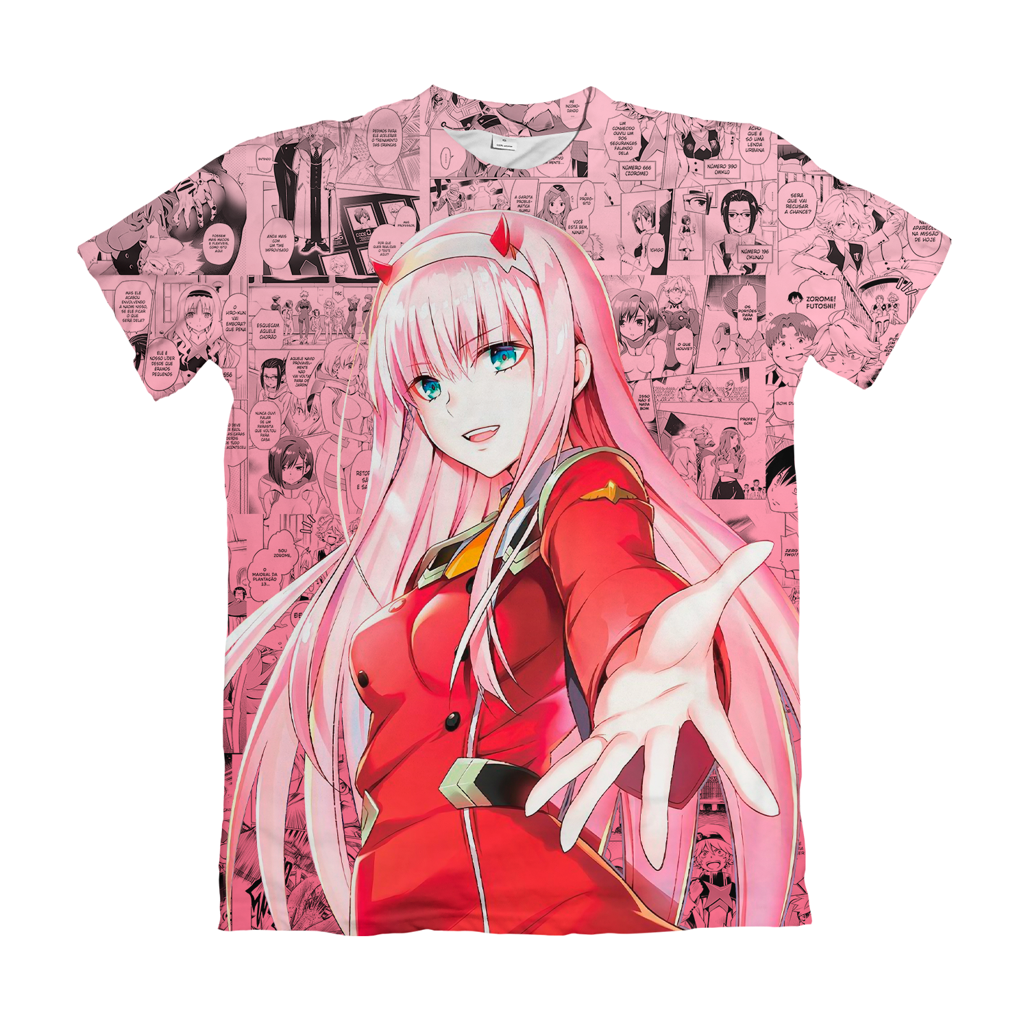 Camiseta Darling In The Franxx Modelo – Dry-Fit Premium Unissex | Swit Store