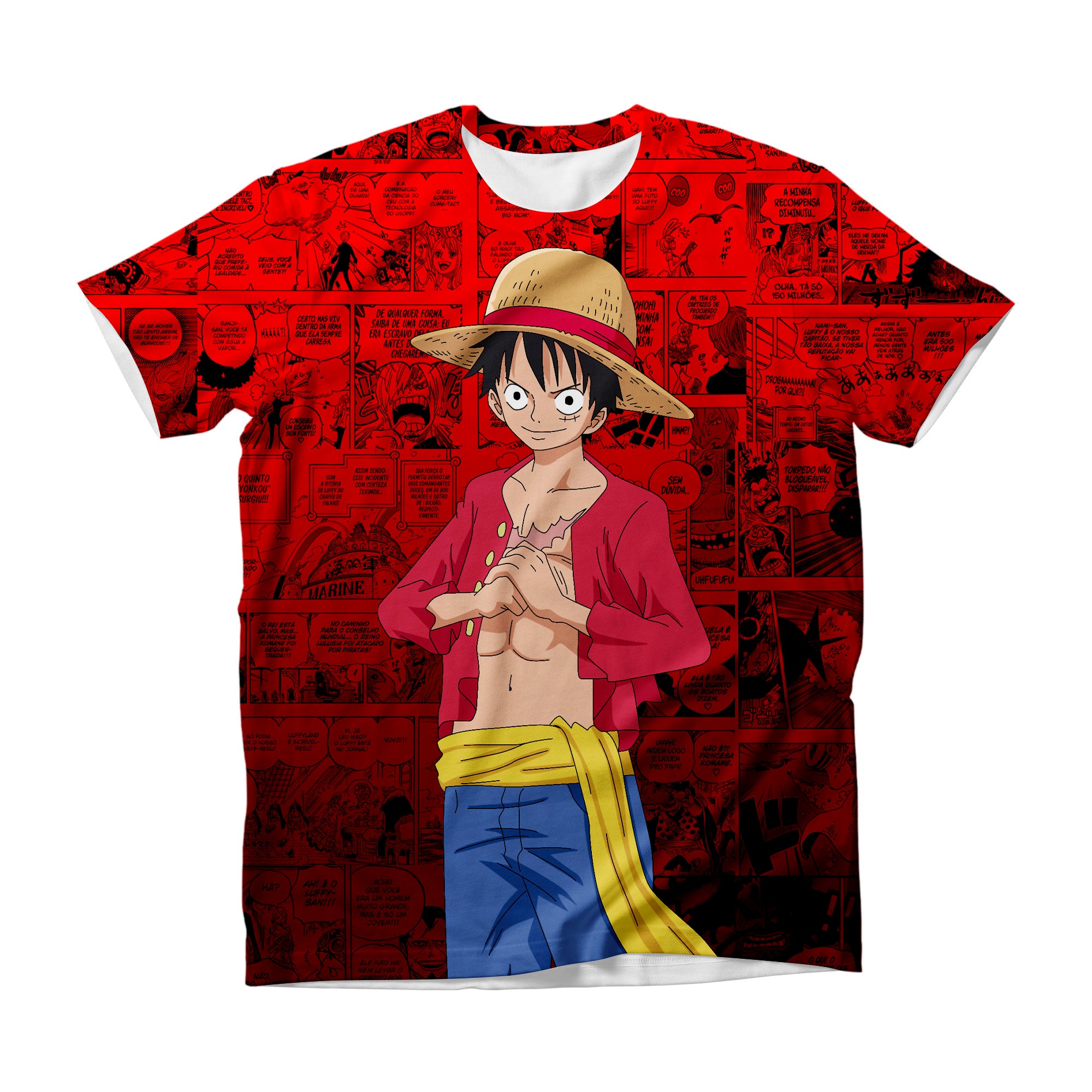 Camiseta One Piece Luffy – Dry-Fit Premium Unissex | Swit Store