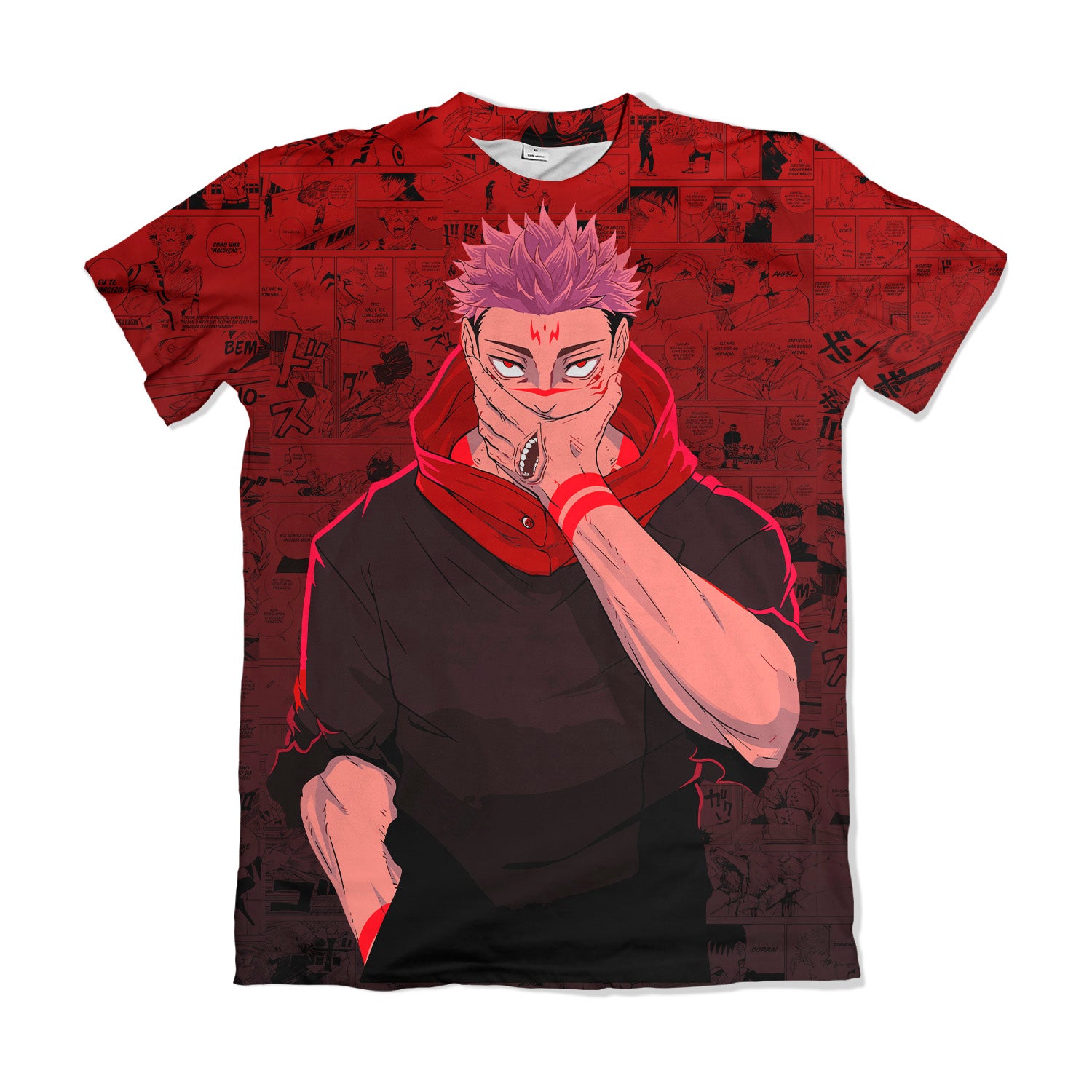 Camisa Jujutsu Kaizen - Itadori 3