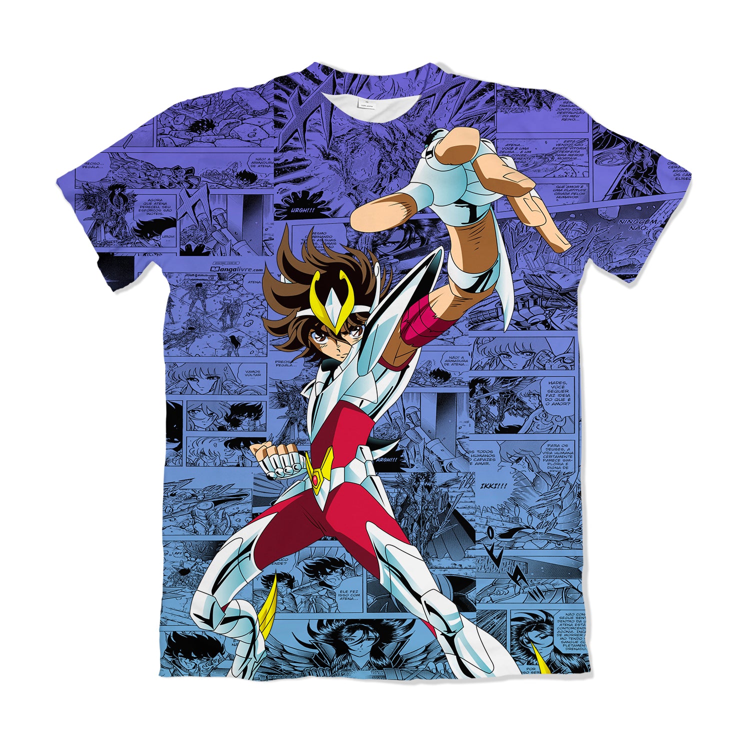 Camiseta Cavaleiros Do Zodiaco Exclusiva Seiya – Dry-Fit Premium Unissex | Swit Store