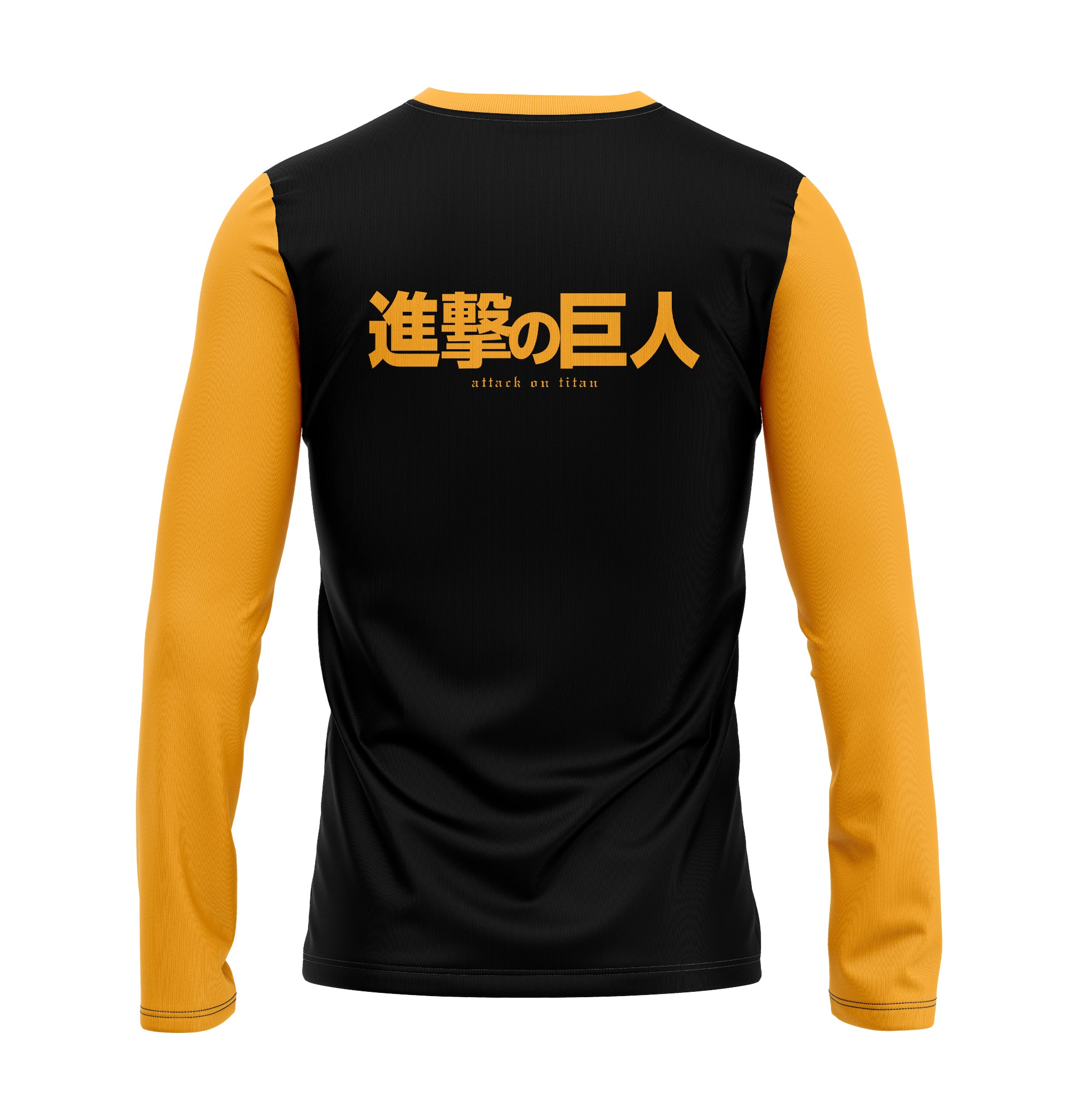 Camiseta Manga Longa Attack On Titan Tita Blindado – Dry-Fit Premium Unissex | Swit Store