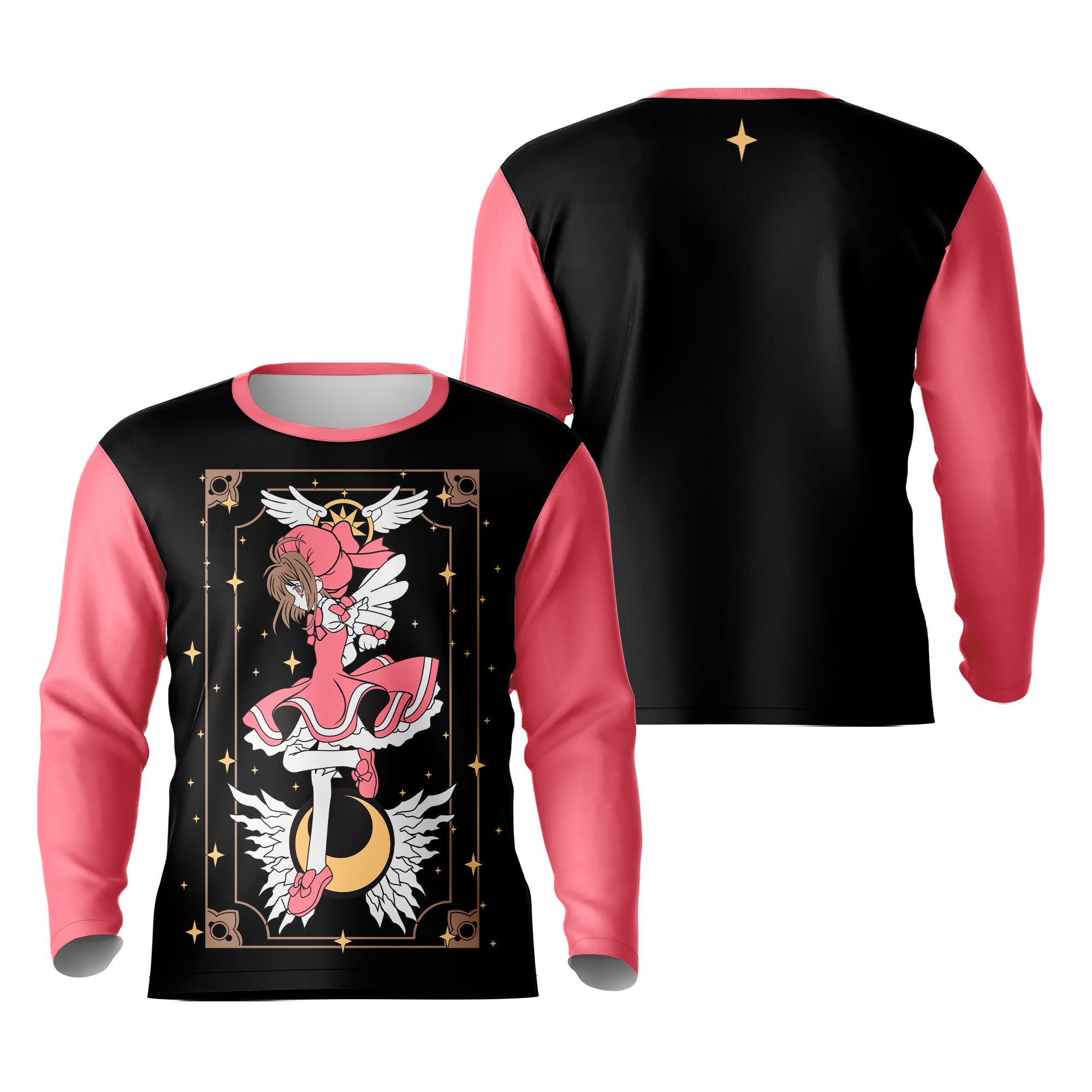 Camiseta Manga Longa Sakura Card – Dry-Fit Premium Unissex | Swit Store