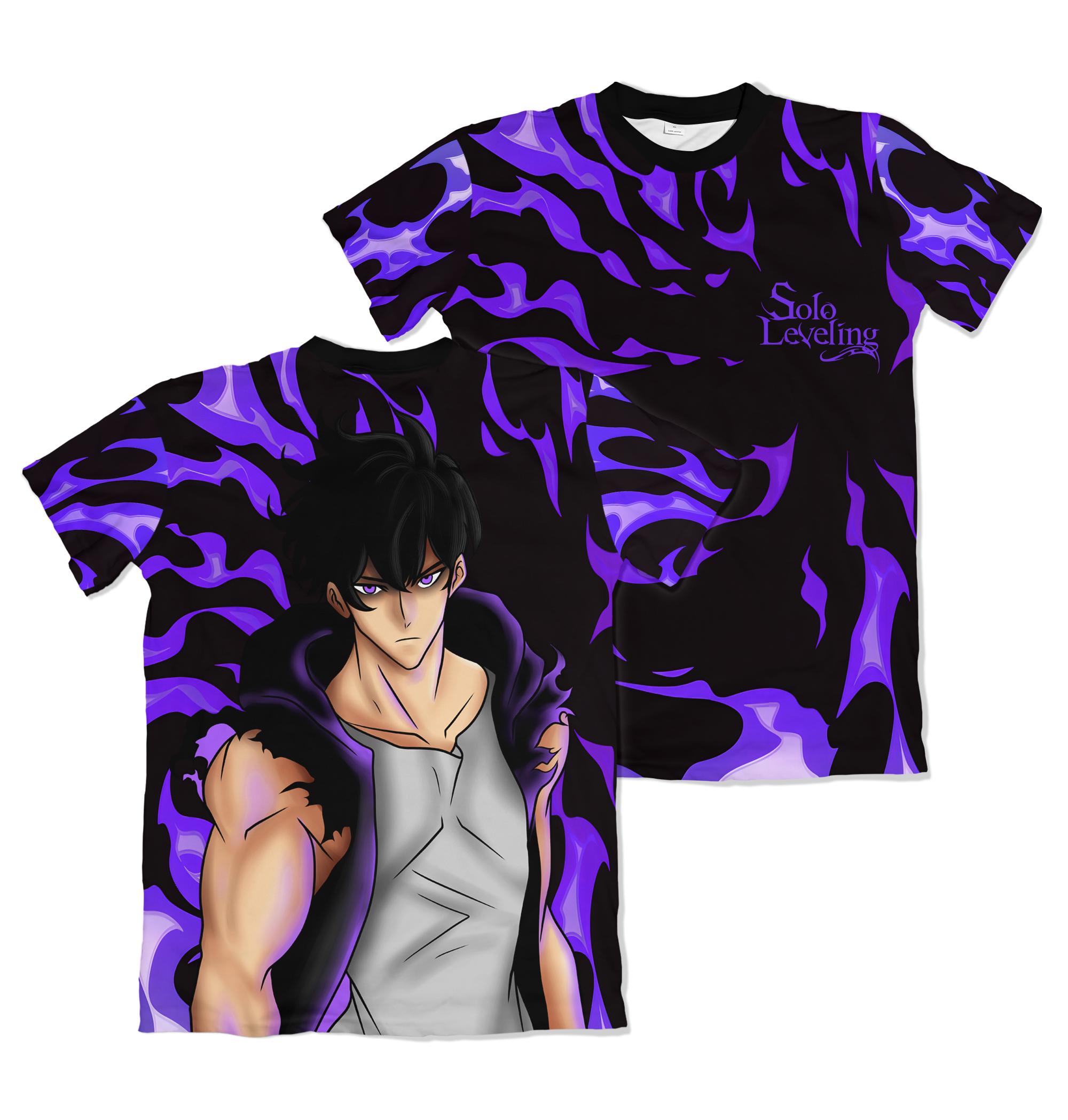 Camiseta Solo Leveling Colorida – Dry-Fit Premium Unissex | Swit Store