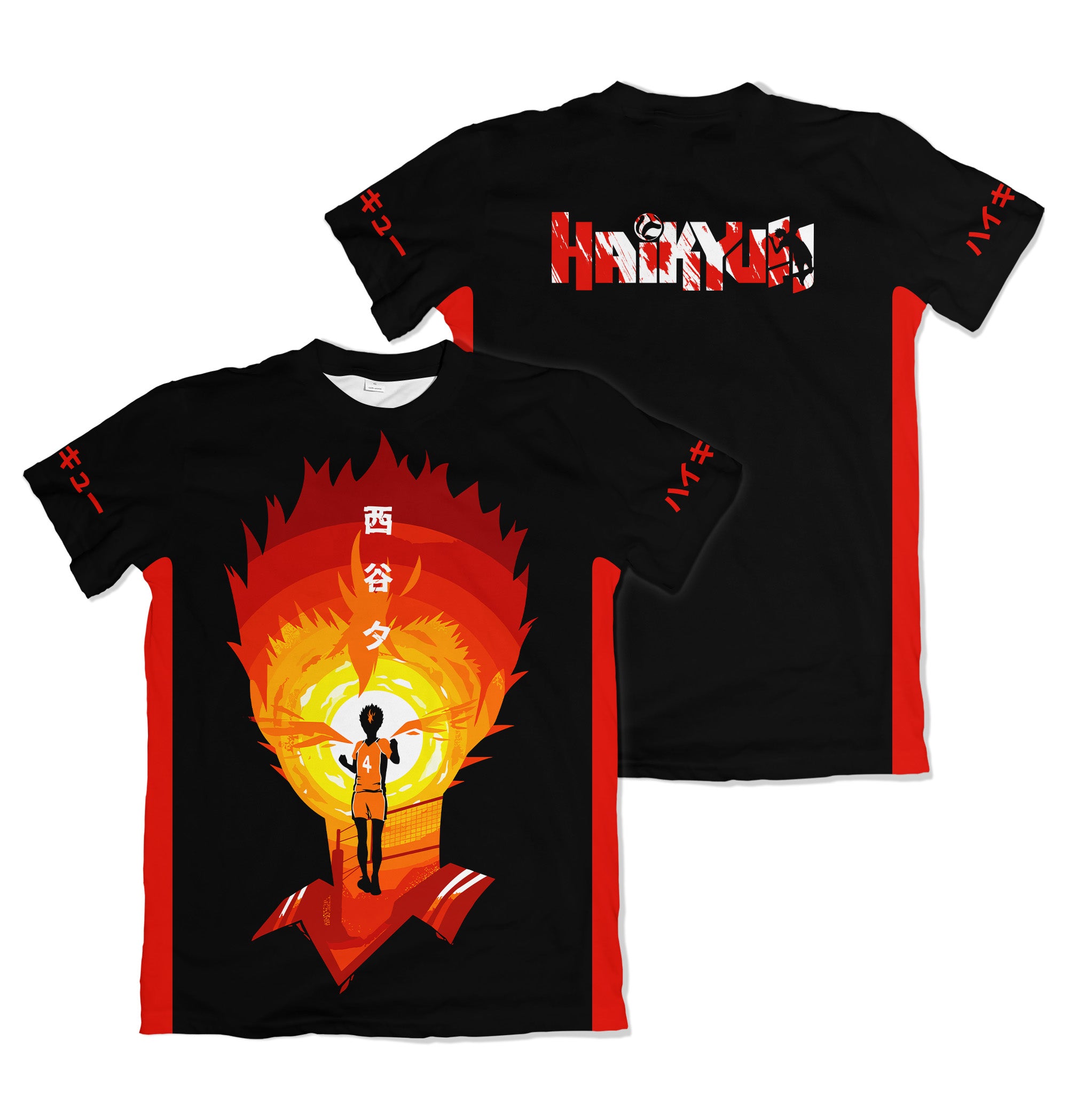 Camiseta Haikyuu Nishinoya – Dry-Fit Premium Unissex | Swit Store