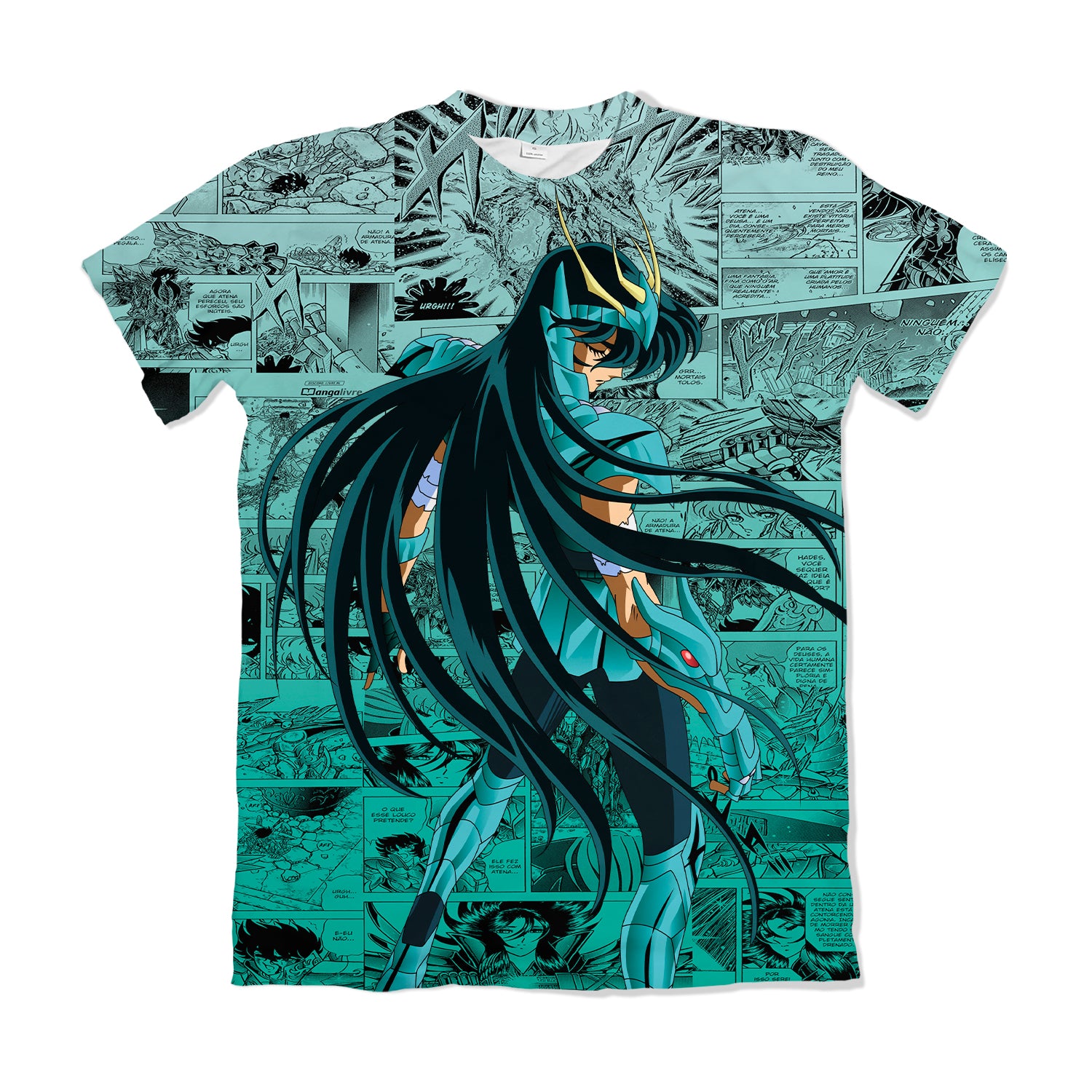 Camiseta Cavaleiros Do Zodiaco Exclusiva Shiryu – Dry-Fit Premium Unissex | Swit Store