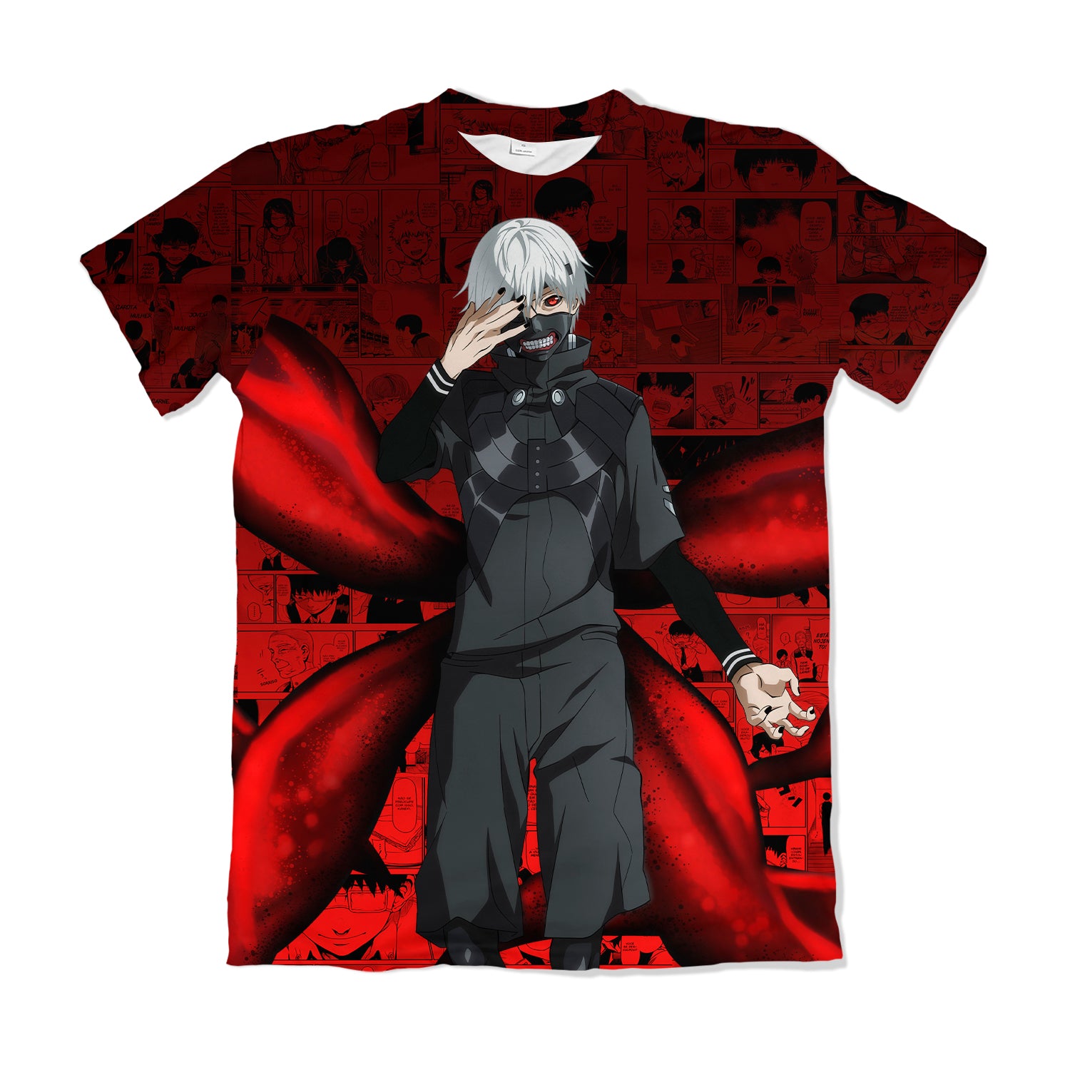 Camiseta Tokyo Ghoul Ken Kaneki – Dry-Fit Premium Unissex | Swit Store