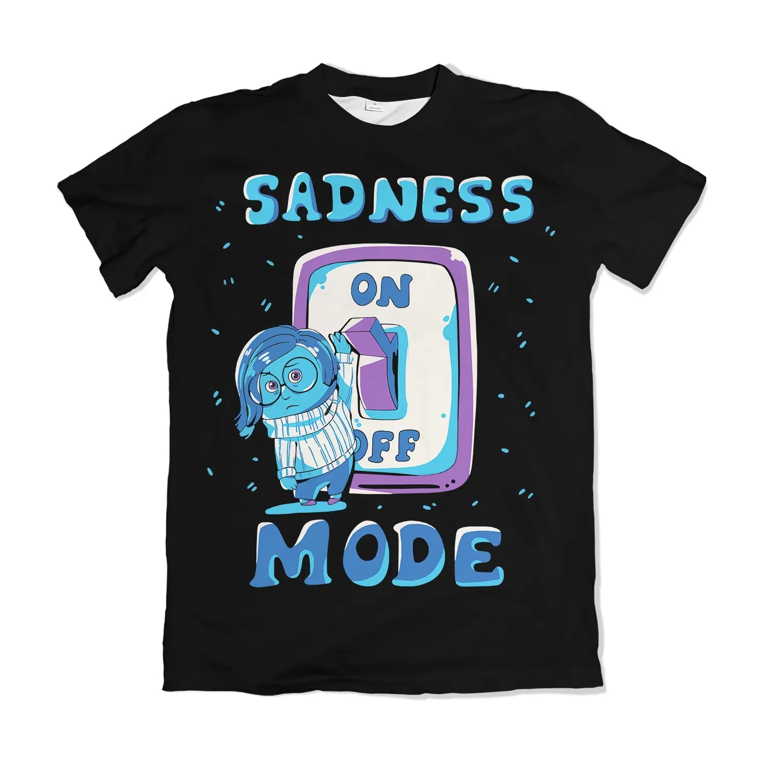 Camiseta Divertidamente Modo Triste – Dry-Fit Premium Unissex | Swit Store