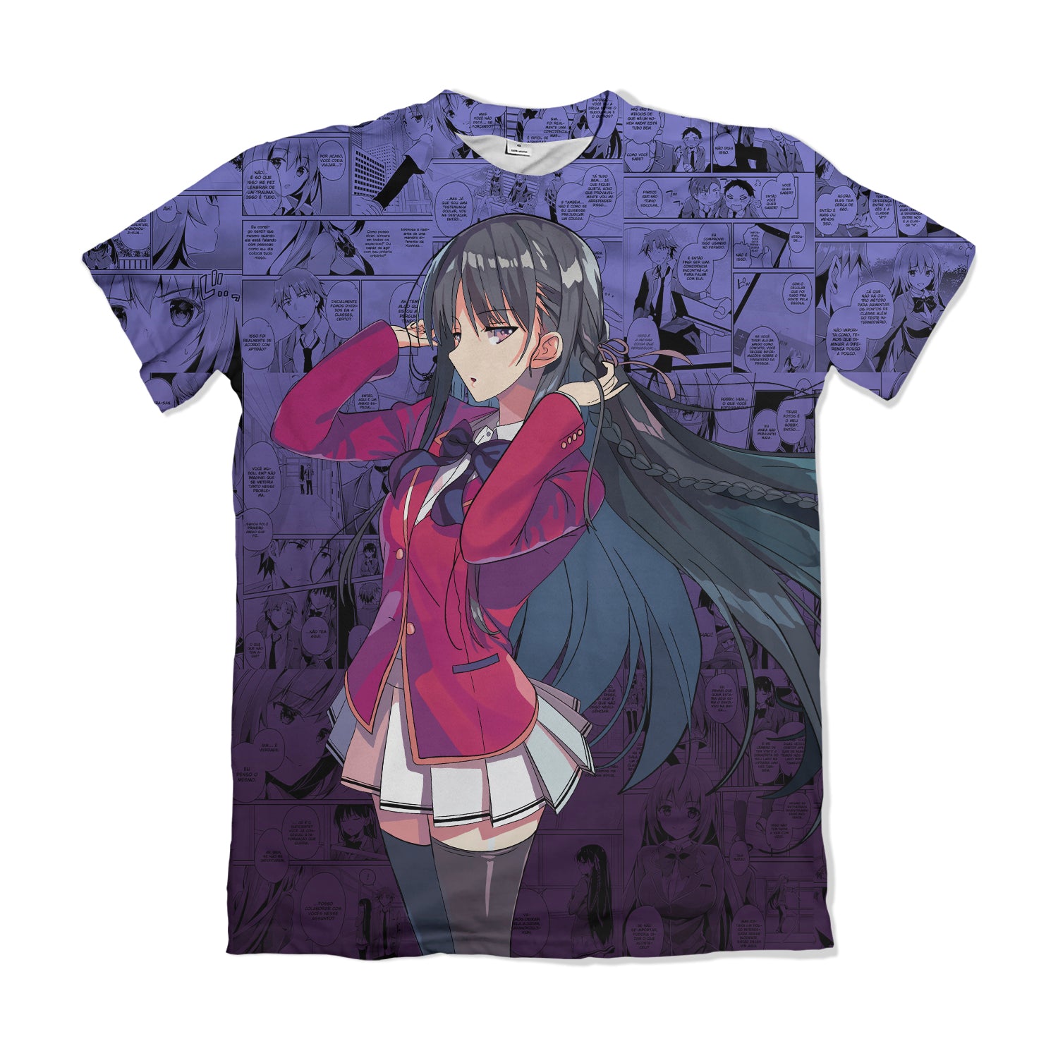 Camiseta Classroom Of The Elite Suzune Horikita – Dry-Fit Premium Unissex | Swit Store