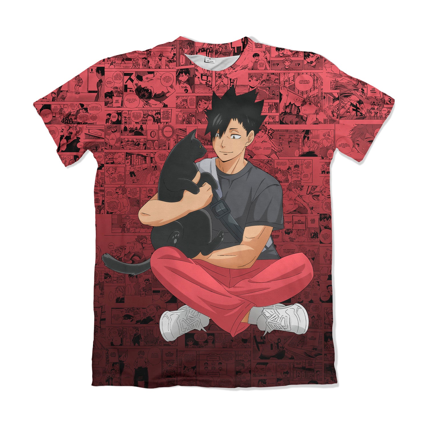 Camiseta Haikyuu Kuroo – Dry-Fit Premium Unissex | Swit Store