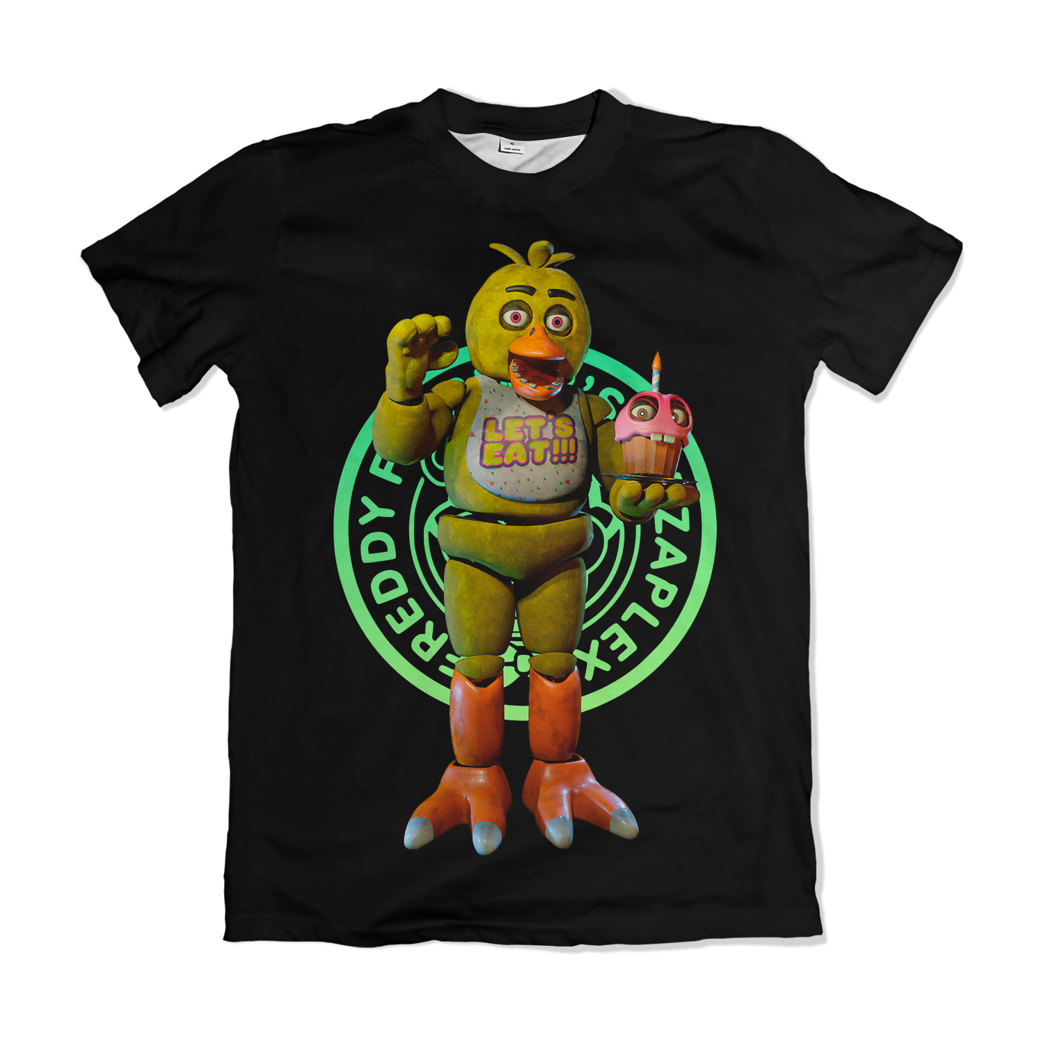 Camisa Five Nights at Freddy's - CHICA VERSÃO FILME