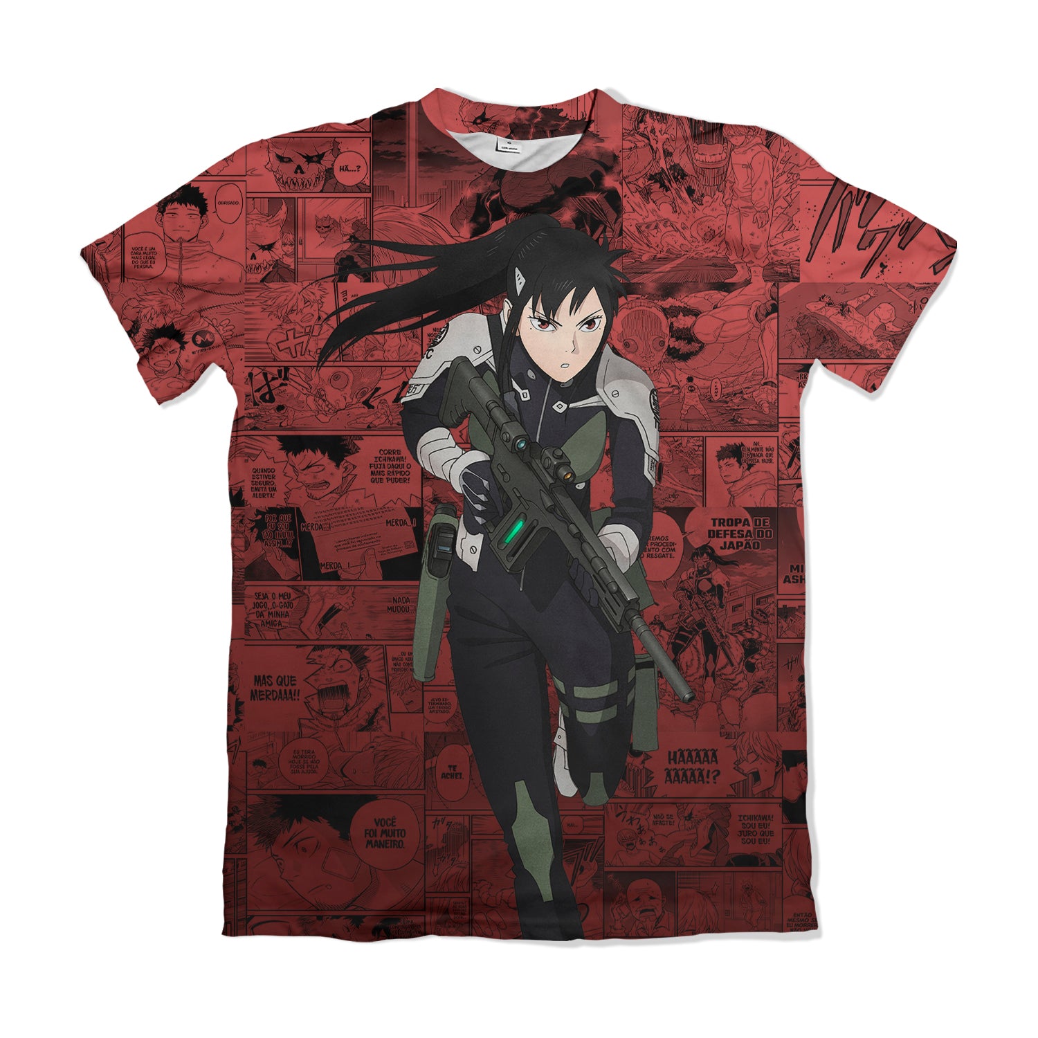 Camiseta Ashiro Mina Exclusiva – Dry-Fit Premium Unissex | Swit Store