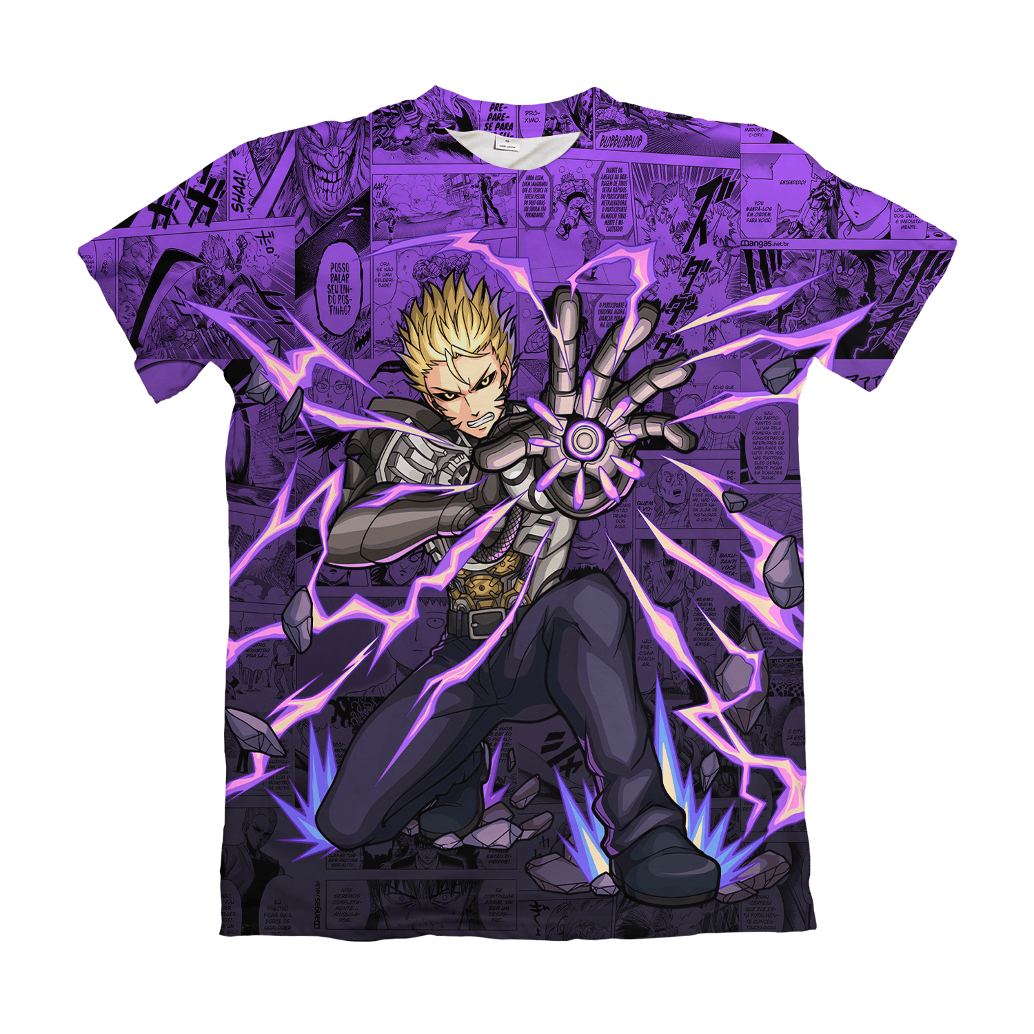 Camiseta One Punch Man Modelo – Dry-Fit Premium Unissex | Swit Store