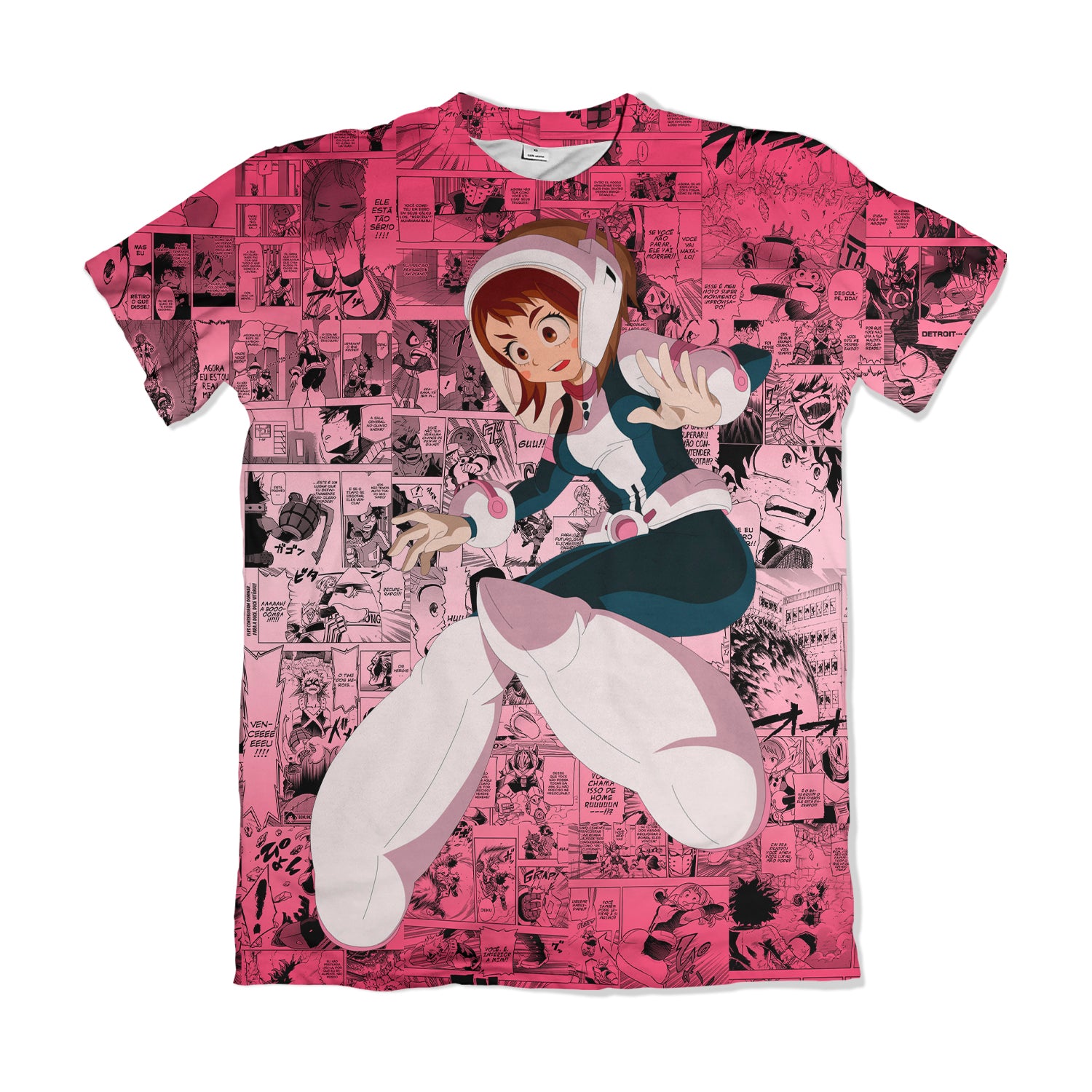 Camiseta Boku No Hero Uraraka – Dry-Fit Premium Unissex | Swit Store