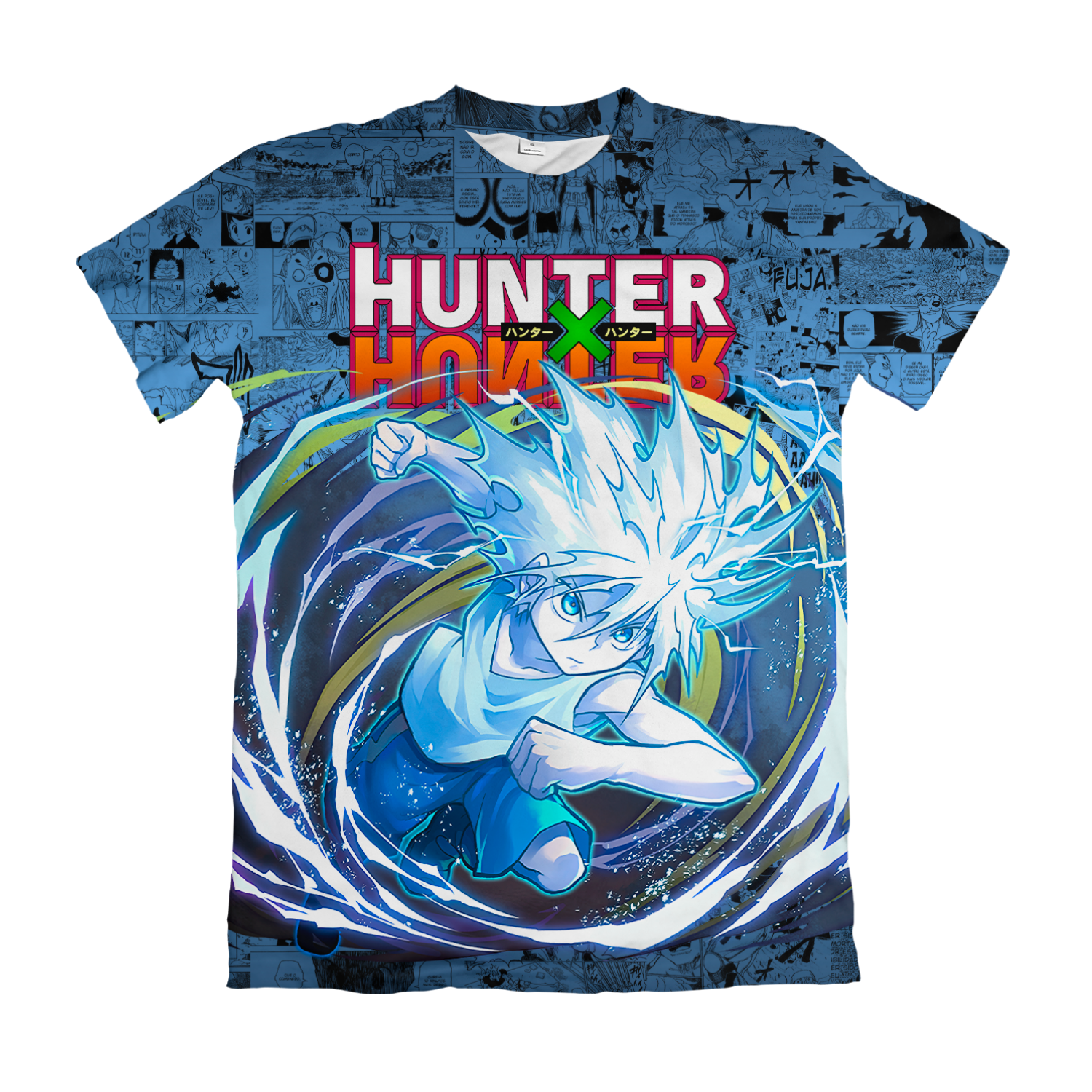 Camiseta Hunter X Hunter Killua – Dry-Fit Premium Unissex | Swit Store