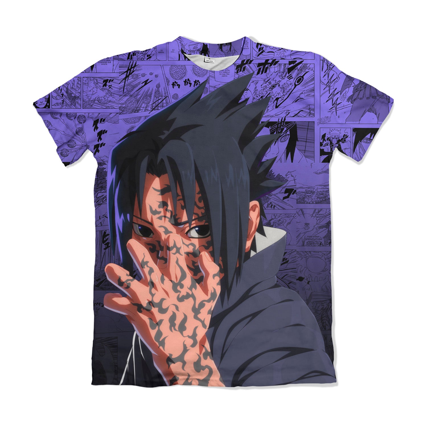 Camiseta Naruto Sasuke – Dry-Fit Premium Unissex | Swit Store