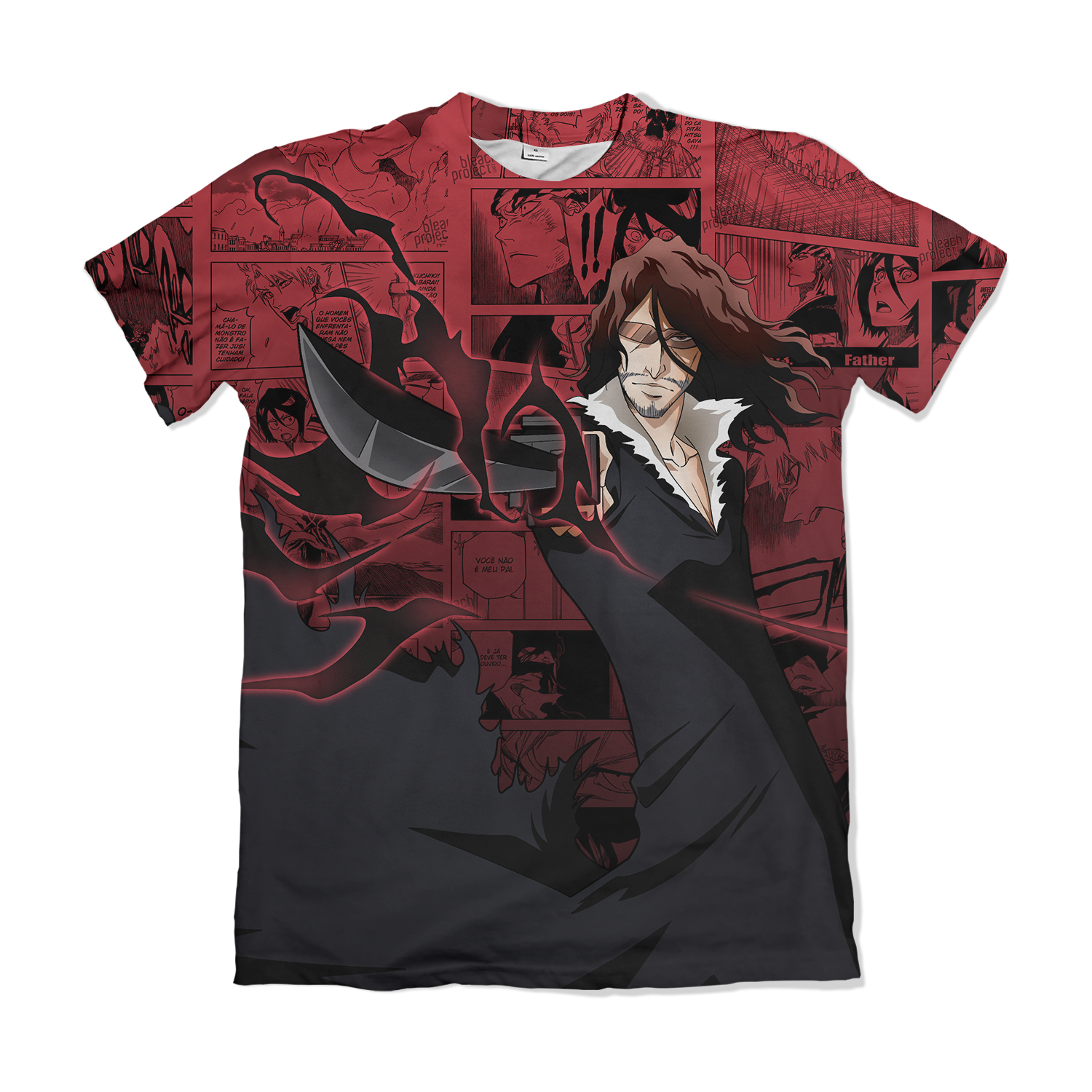 Camiseta Bleach Zangetsu – Dry-Fit Premium Unissex | Swit Store