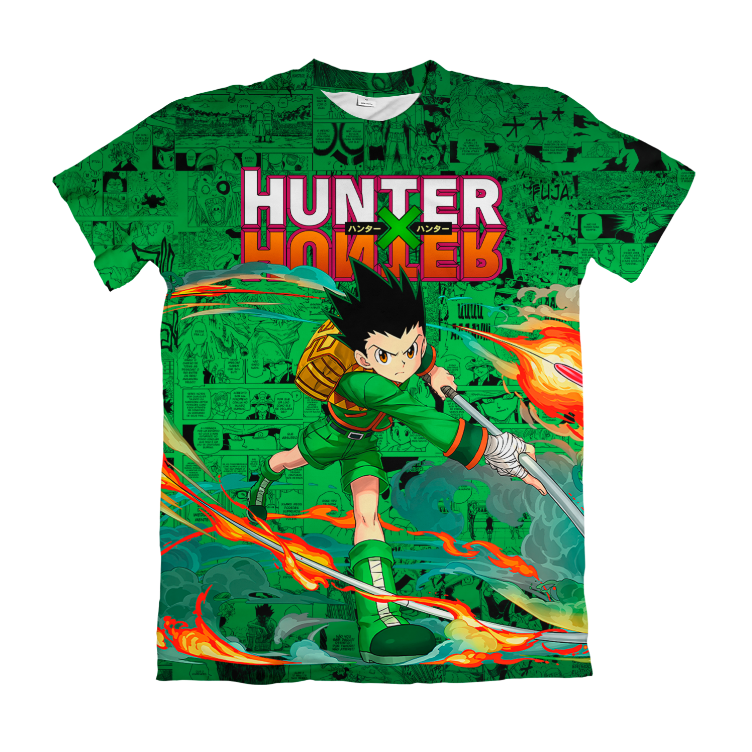 Camiseta Hunter X Hunter Gon Crianca – Dry-Fit Premium Unissex | Swit Store