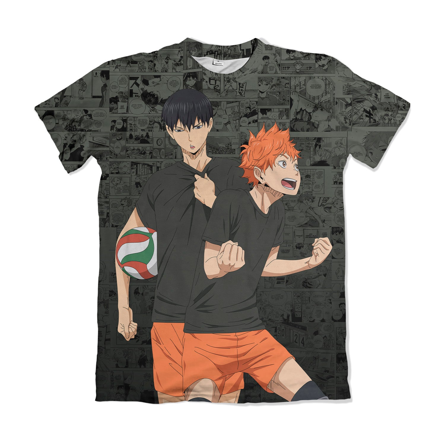 Camiseta Haikyuu Hinata E Kageyama – Dry-Fit Premium Unissex | Swit Store