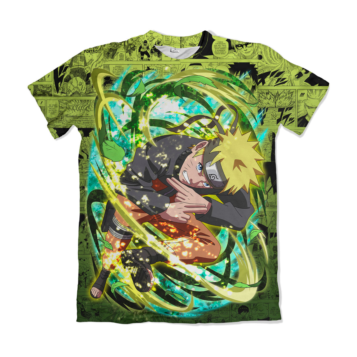 Camiseta Naruto Estampa 7 Dry-Fit Premium Unissex