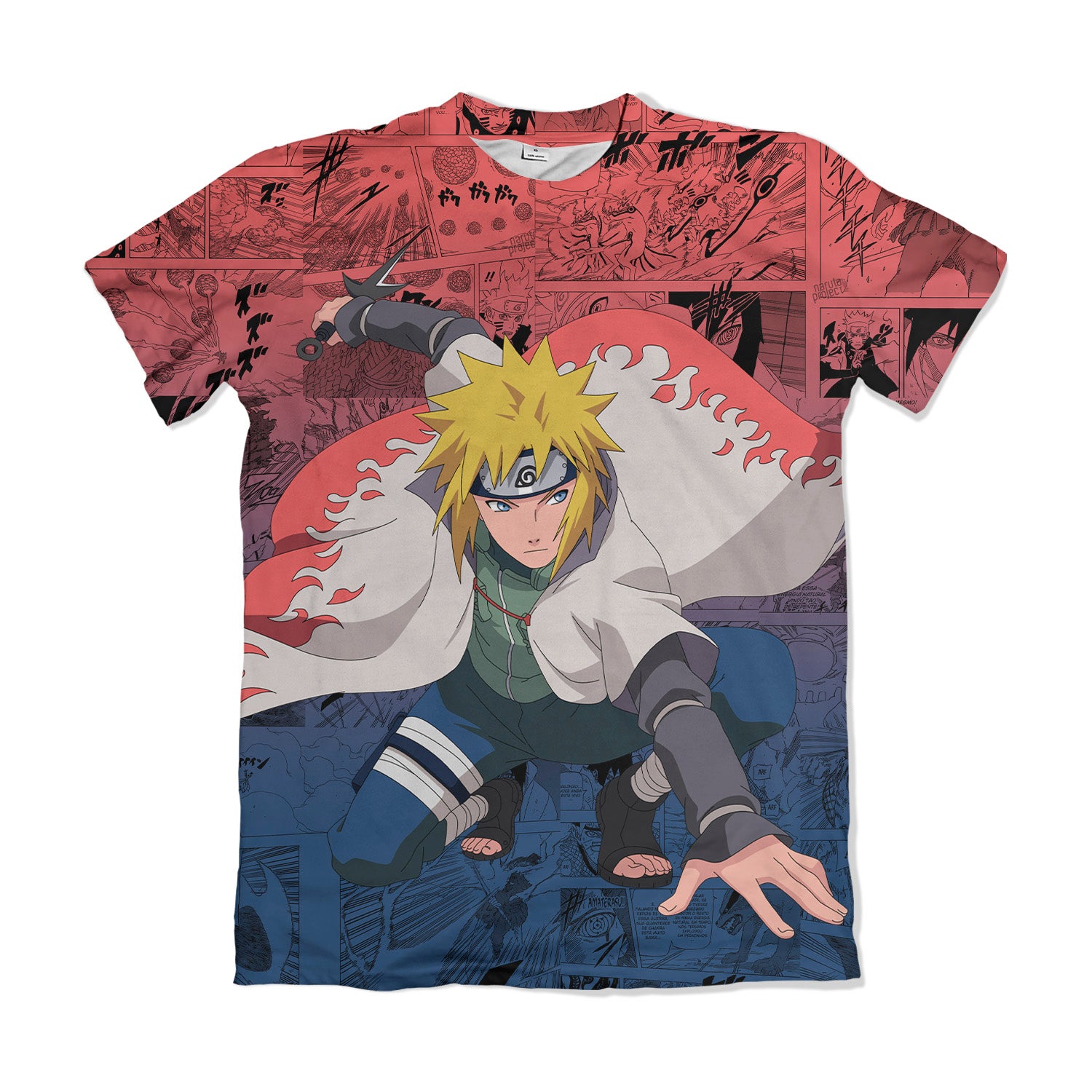 Camiseta Naruto Minato Dry-Fit Premium Unissex | Swit Store