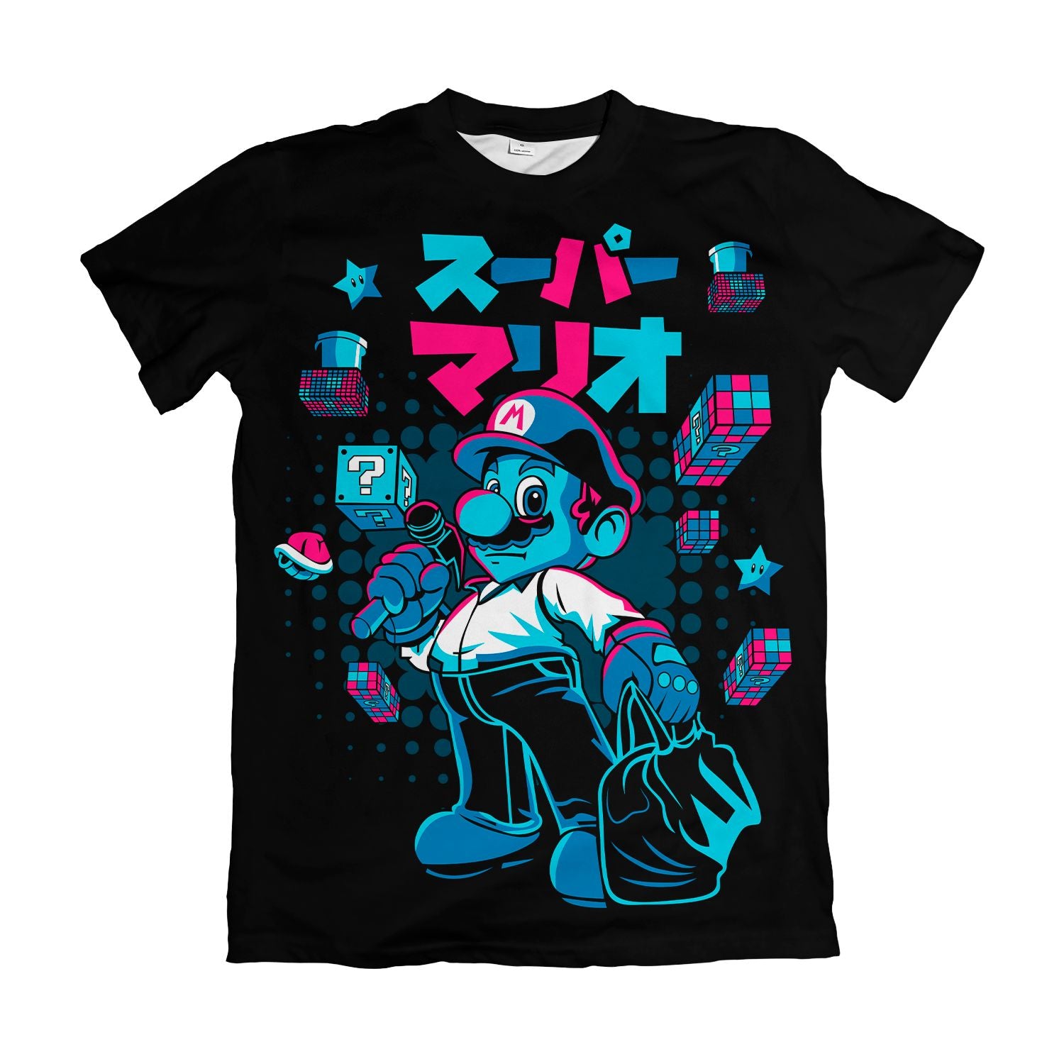 Camiseta Super Mario Estampa 8 Dry-Fit Premium Unissex | Swit Store