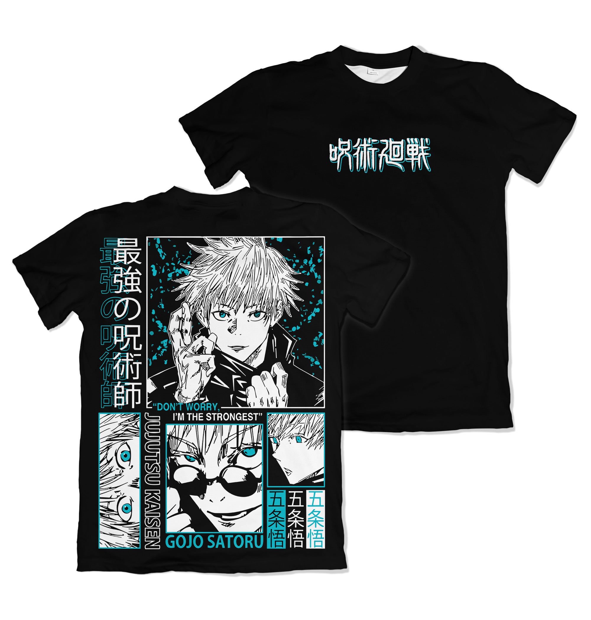 Camiseta Jujutsu Kaizen Gojou – Dry-Fit Premium Unissex | Swit Store