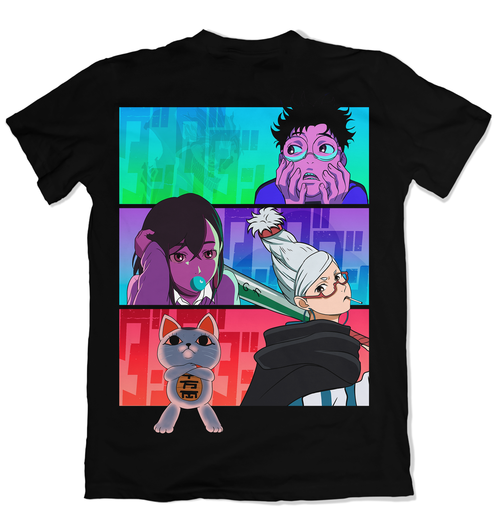 Camiseta Dandadan Principais – Dry-Fit Premium Unissex | Swit Store