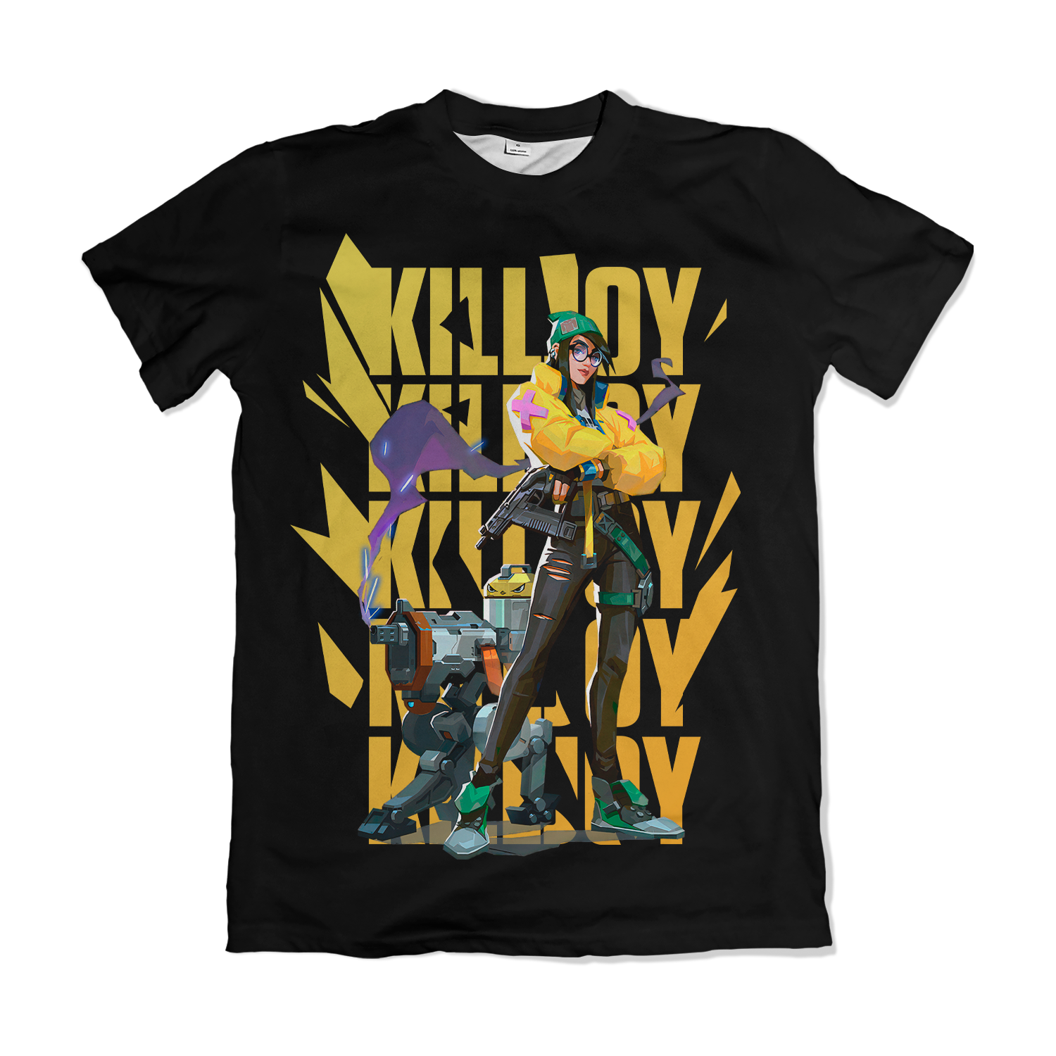 Camiseta Valorant Killjoy – Dry-Fit Premium Unissex | Swit Store