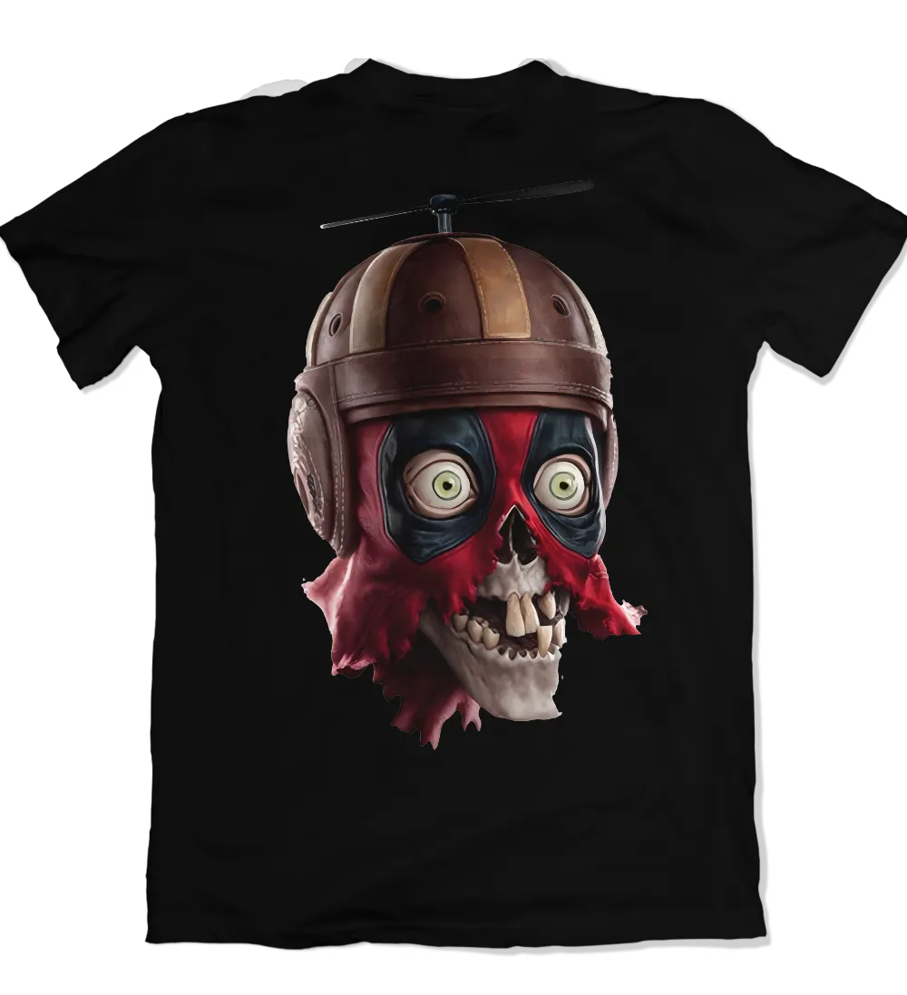 Camiseta Deadpool E Wolverine Headpool Costas – Dry-Fit Premium Unissex | Swit Store