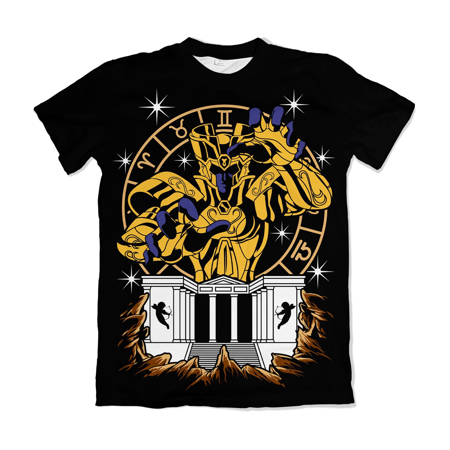Camiseta Cavaleiros Do Zodiaco Saga De Gemeos – Dry-Fit Premium Unissex | Swit Store