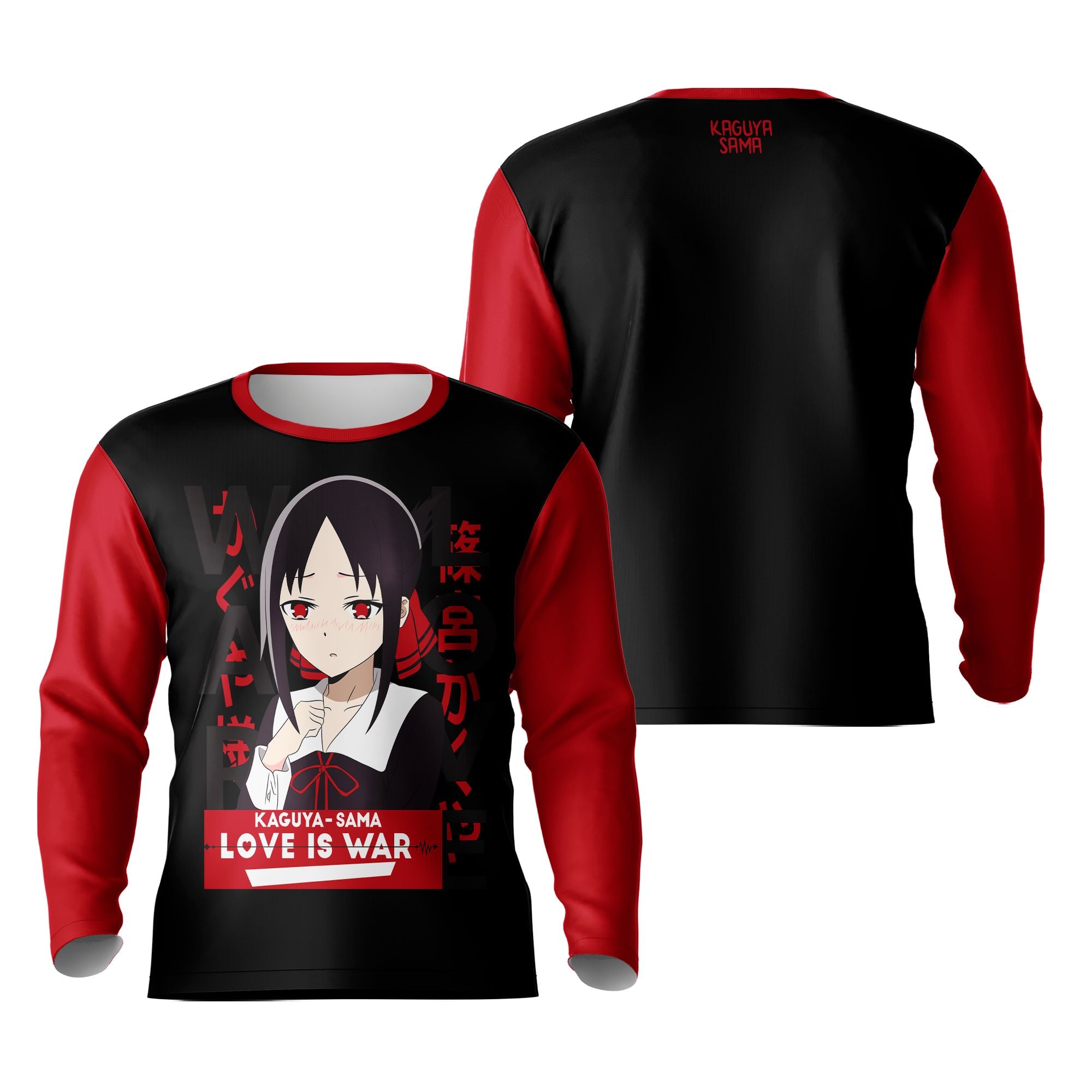 Camiseta Manga Longa Kaguya Sama – Dry-Fit Premium Unissex | Swit Store