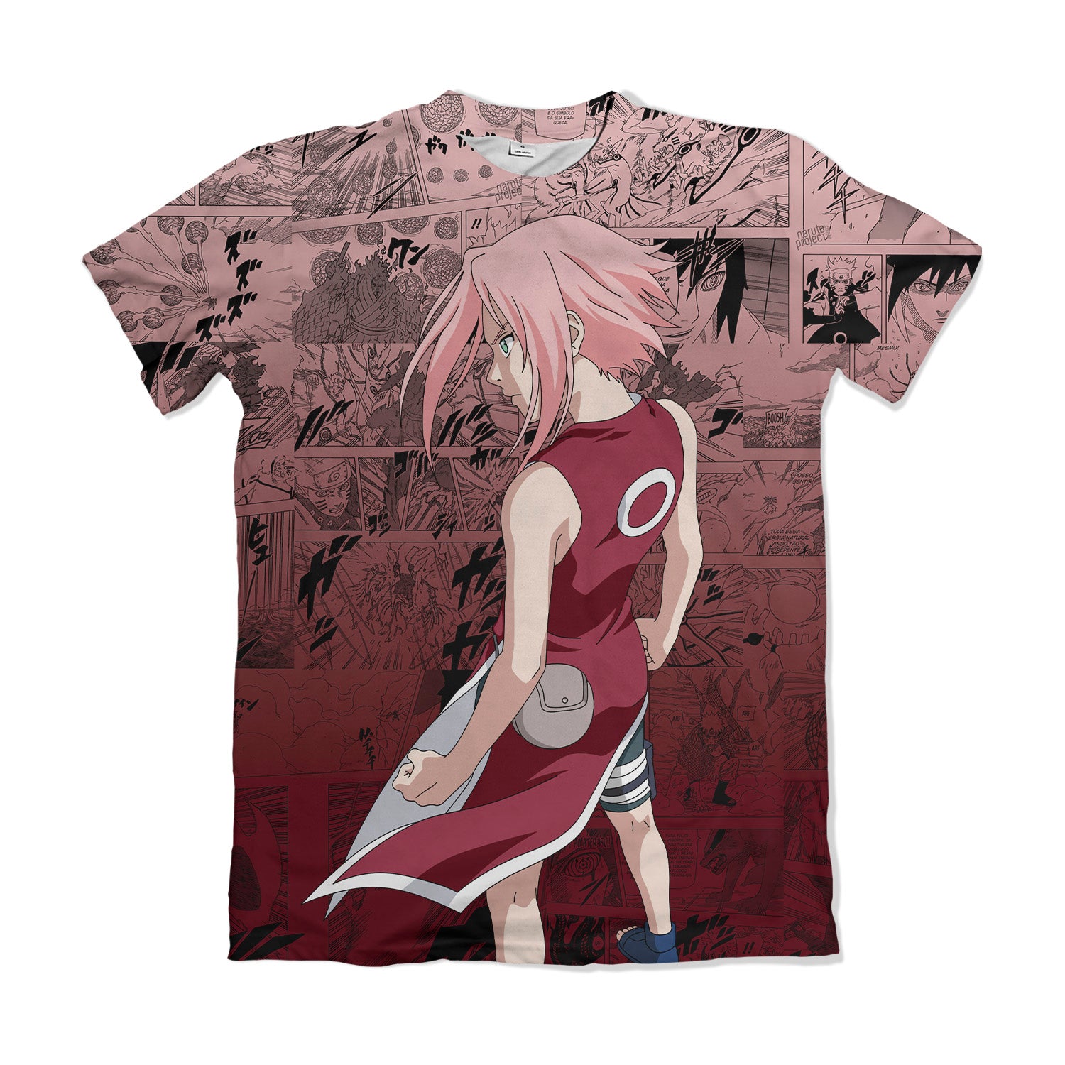 Camiseta Naruto Sakura – Dry-Fit Premium Unissex | Swit Store