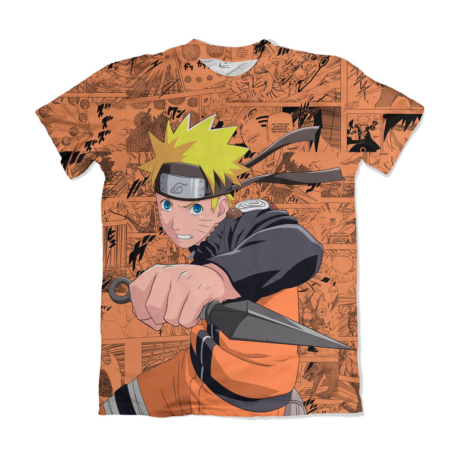 Camiseta Naruto Estampa 2 Dry-Fit Premium Unissex | Swit Store