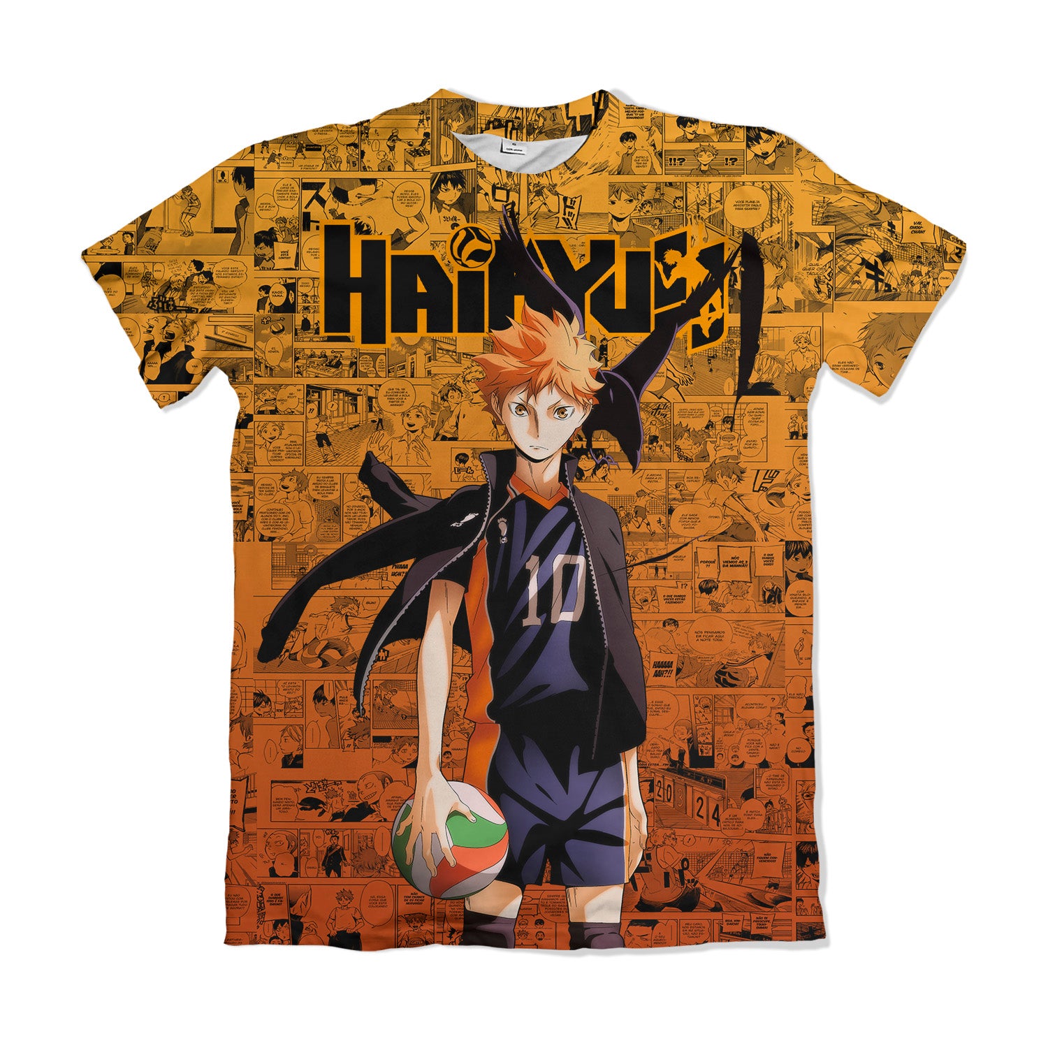Camiseta Haikyuu Hinata – Dry-Fit Premium Unissex | Swit Store