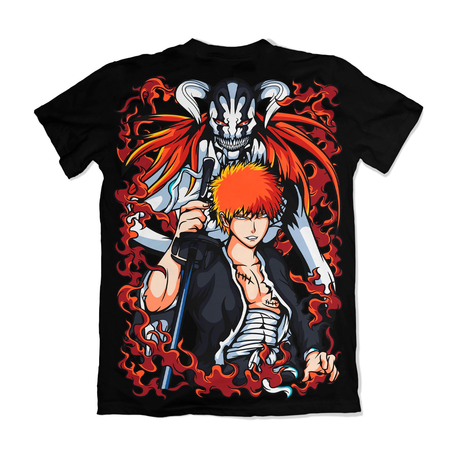 Camiseta Bleach Ichigo Versoes Back – Dry-Fit Premium Unissex | Swit Store