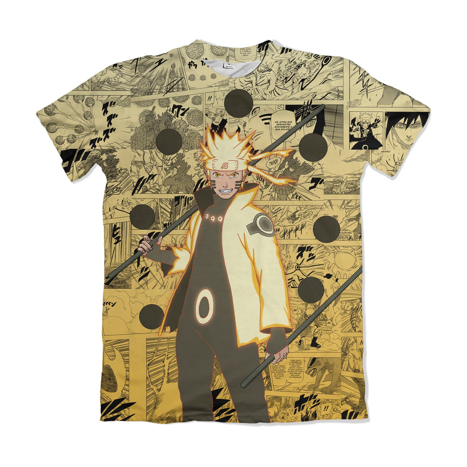 Camiseta Naruto Estampa 3 Dry-Fit Premium Unissex | Swit Store