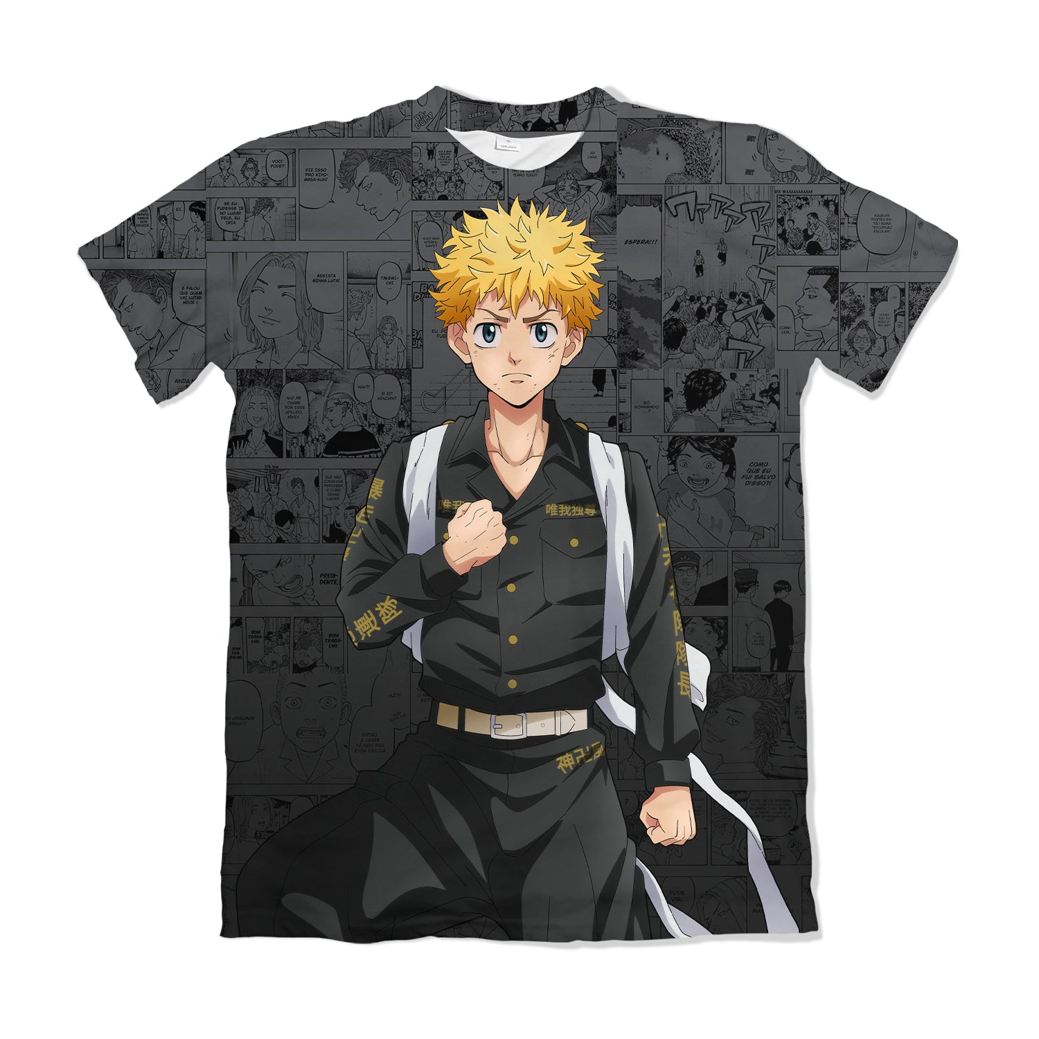 Camiseta Tokyo Revengers Takemichi Hanagaki – Dry-Fit Premium Unissex | Swit Store