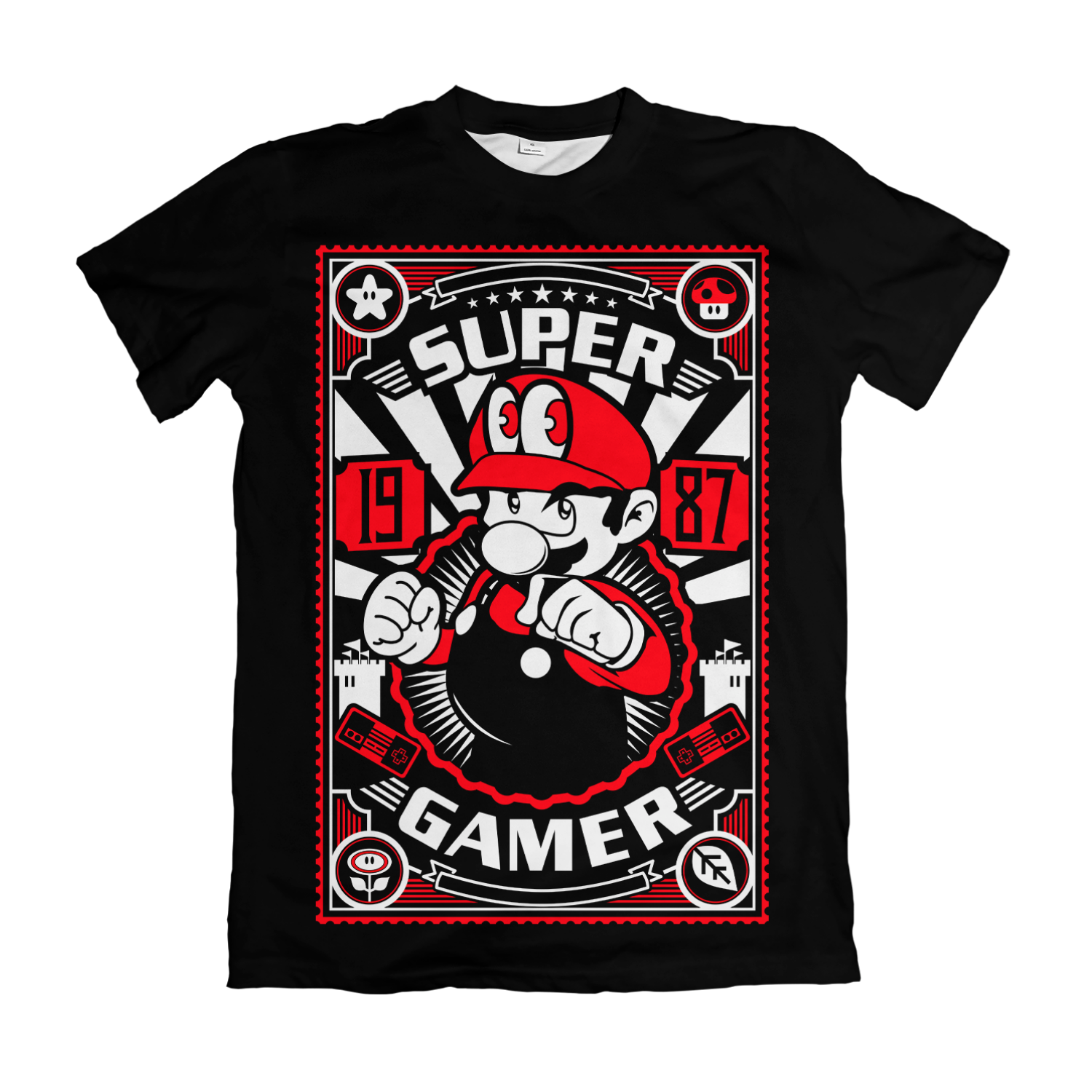 Camiseta Super Mario Modelo – Dry-Fit Premium Unissex | Swit Store
